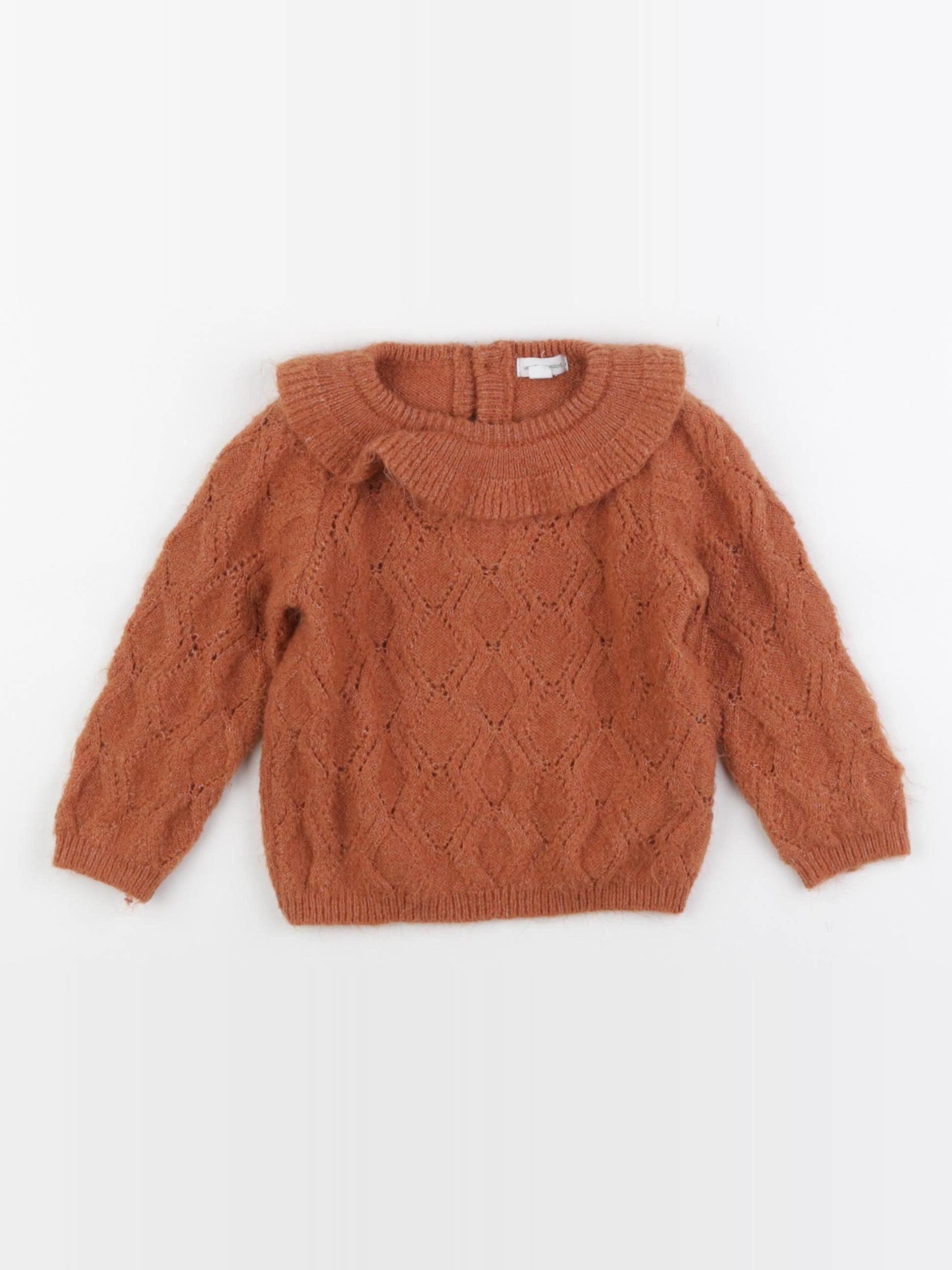 Vertbaudet - pull marron - 24 mois
