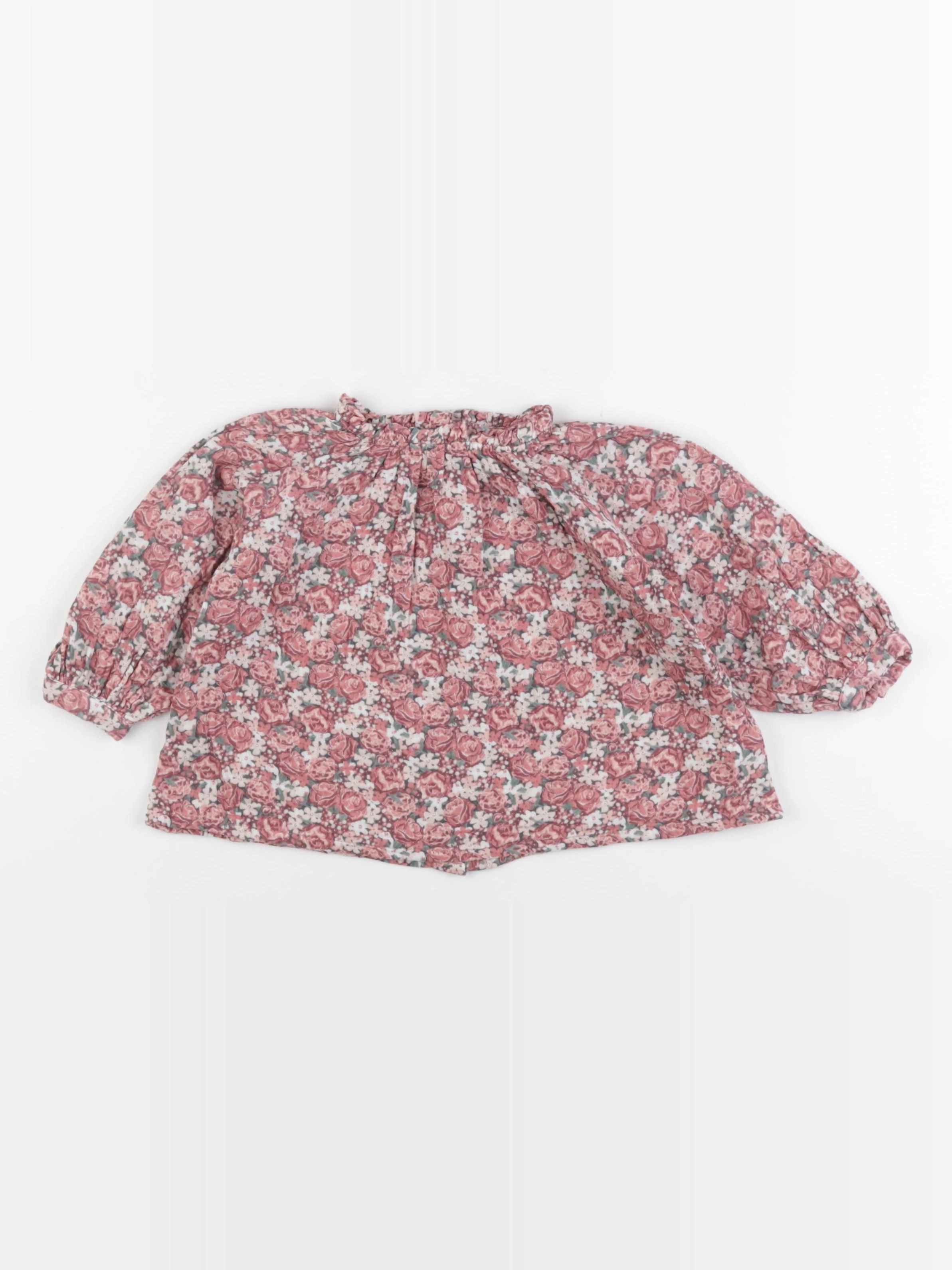 Vertbaudet - blouse rose - 18 mois