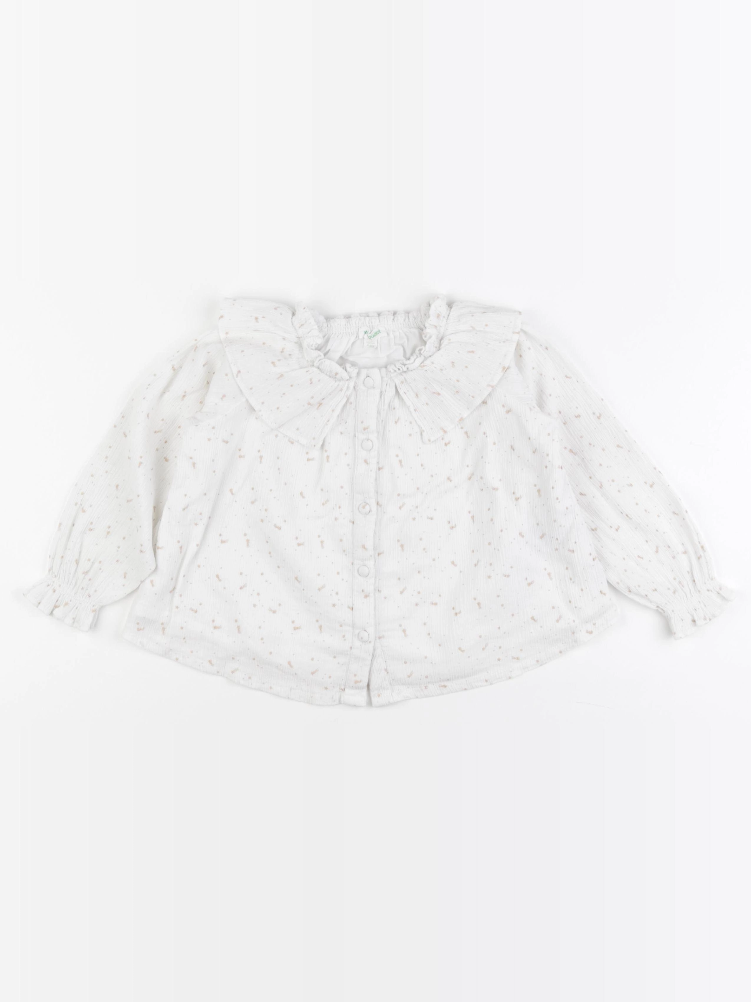 Vertbaudet - blouse blanc - 4 ans