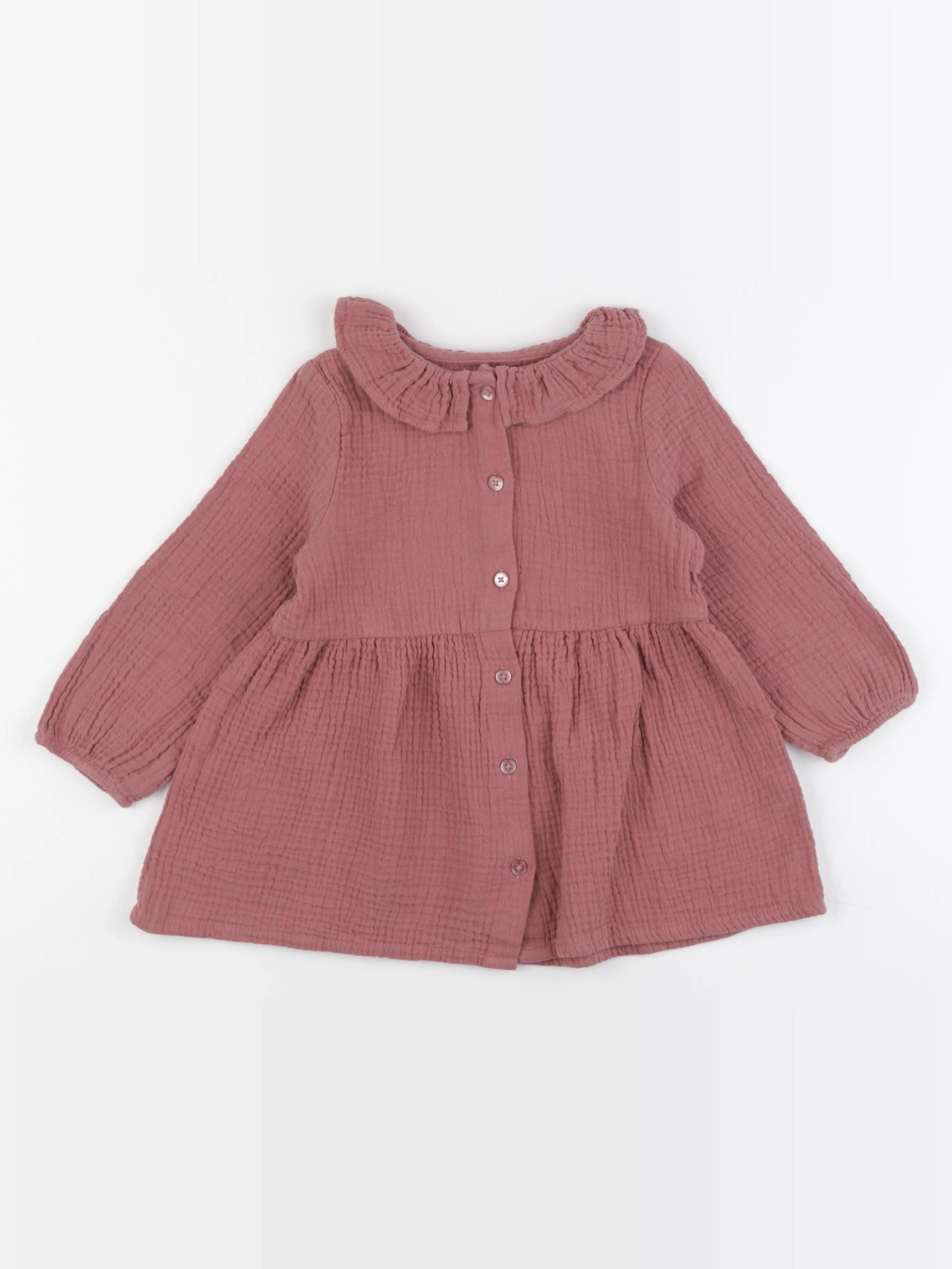 Vertbaudet - robe rose - 24 mois