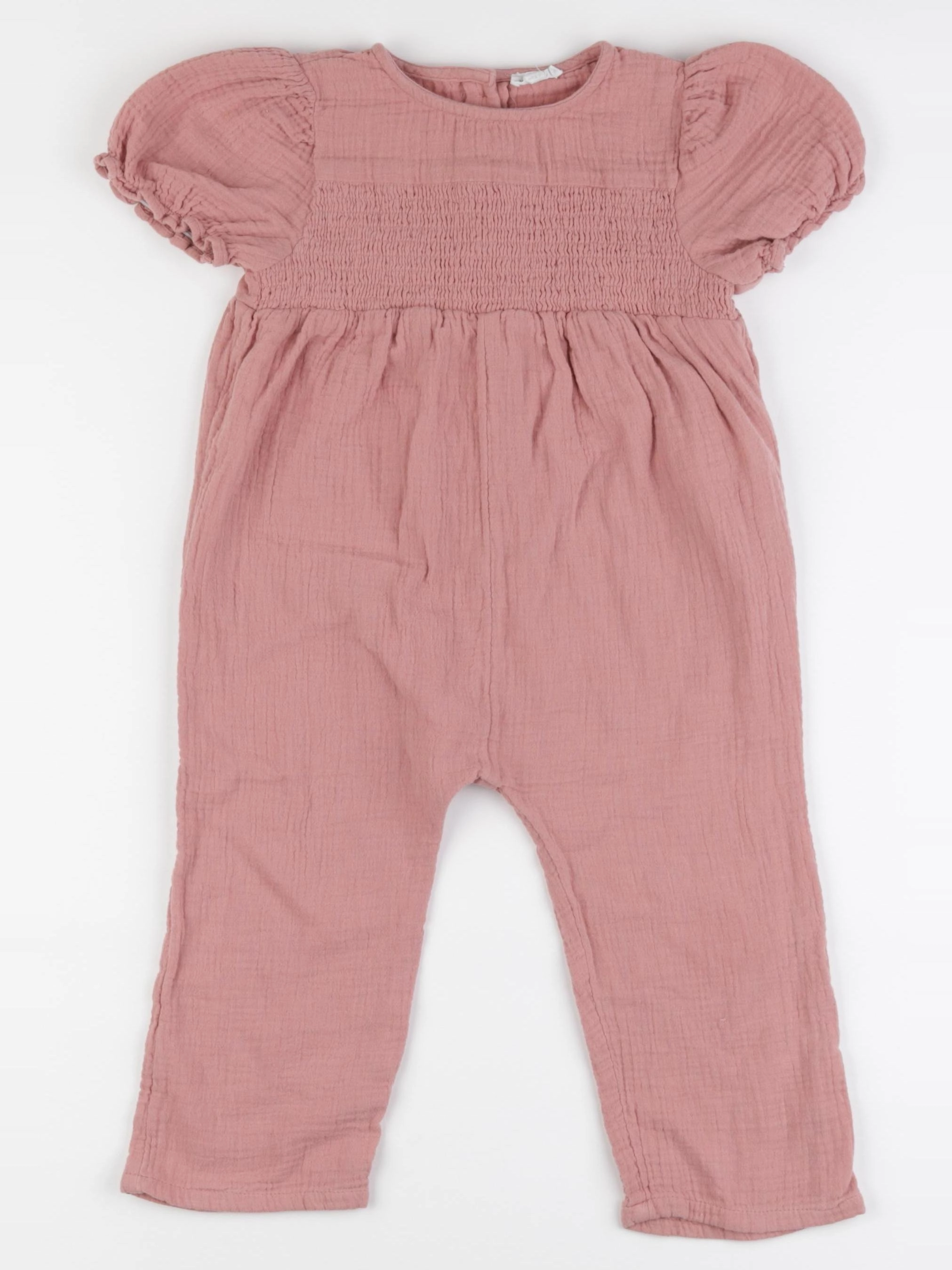 Vertbaudet - combinaison rose - 36 mois