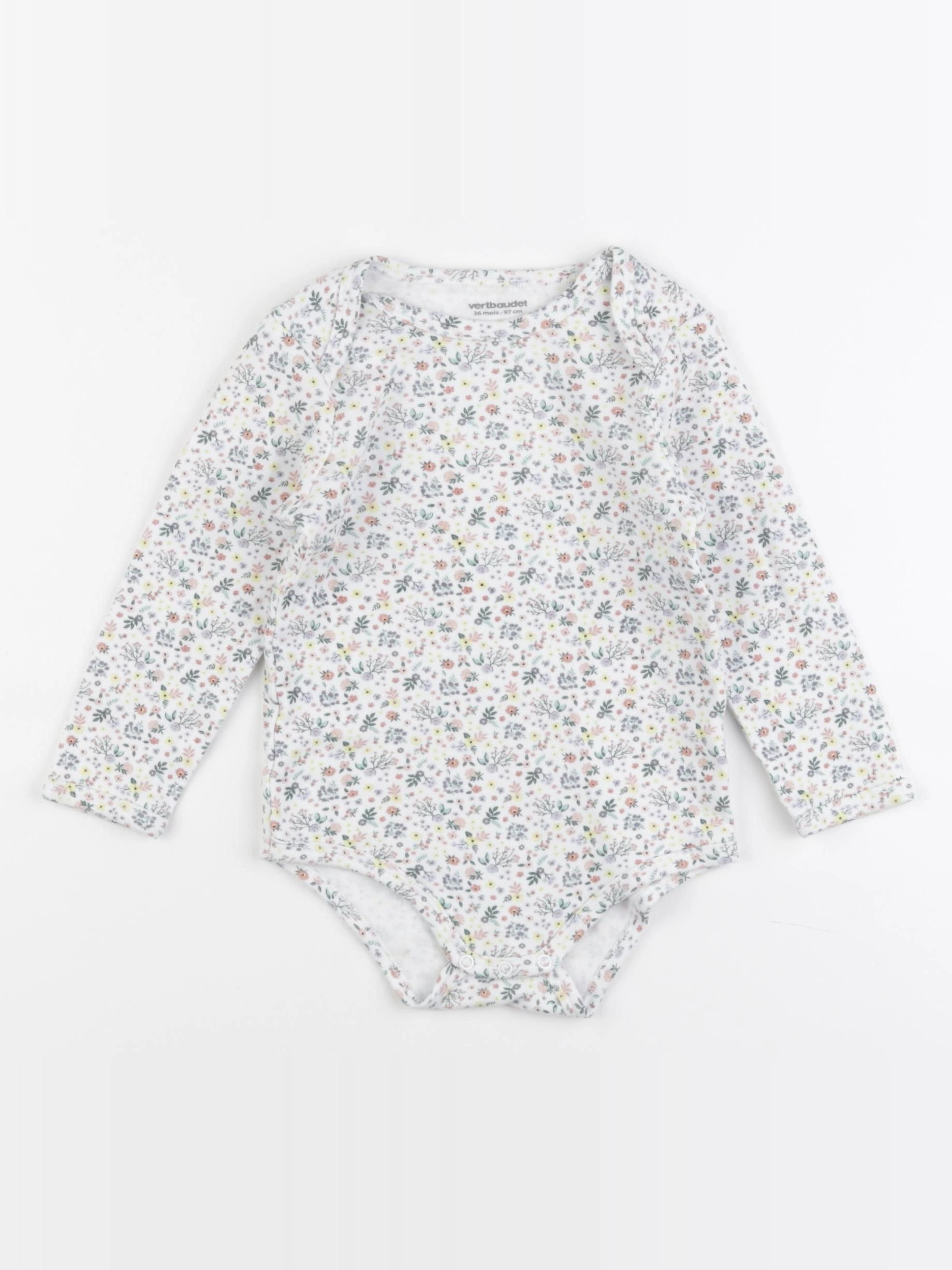 Vertbaudet - body multicolore - 36 mois