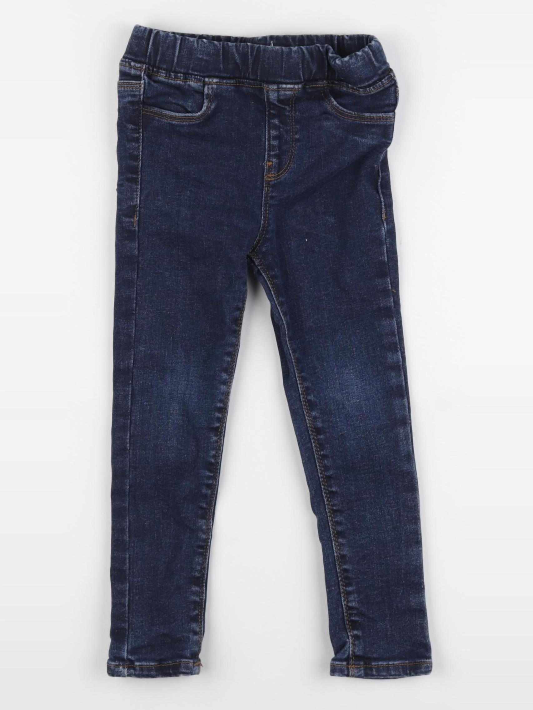 Vertbaudet - jegging bleu - 4 ans