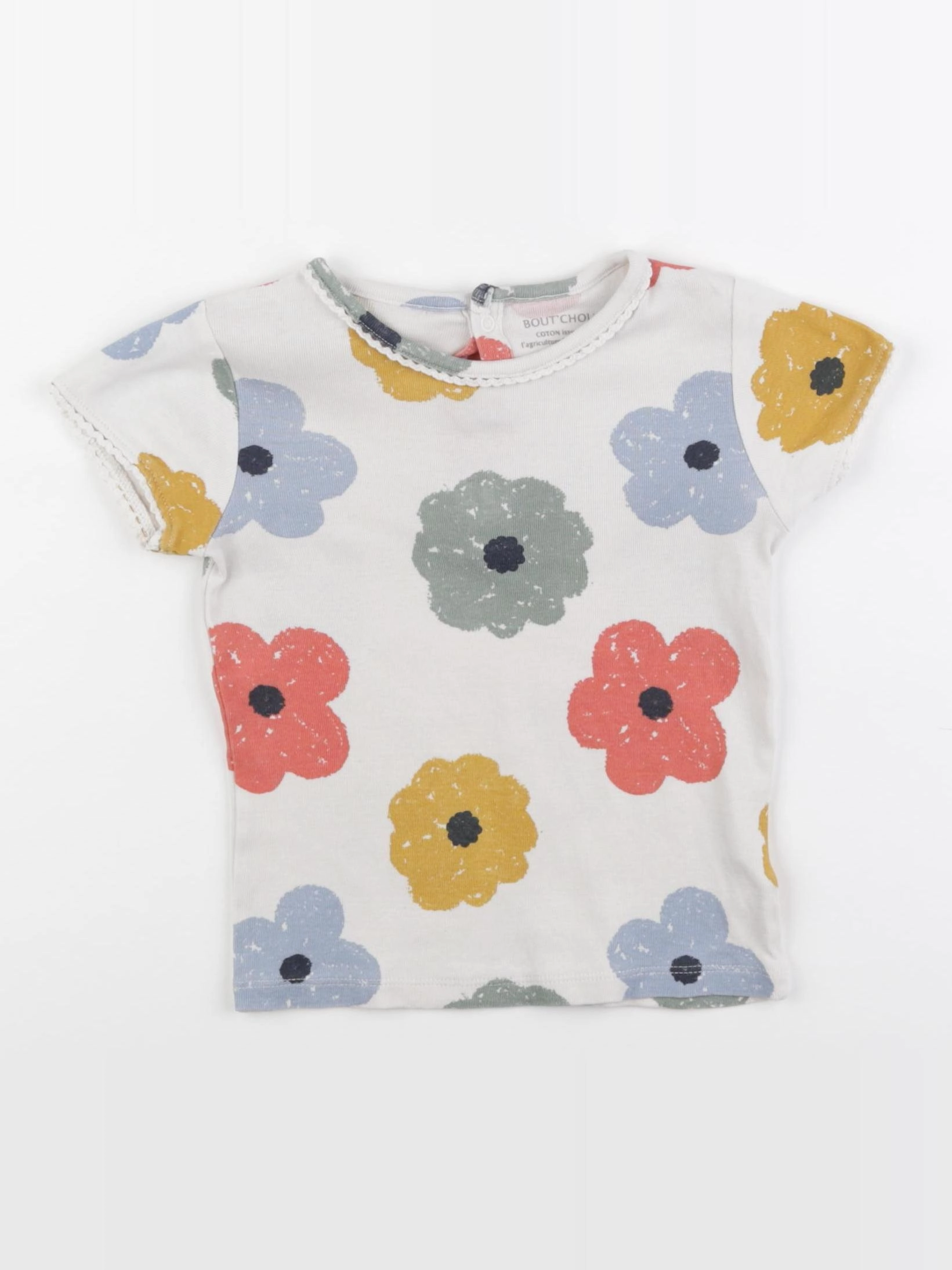 Boutchou - tee-shirt blanc - 36 mois