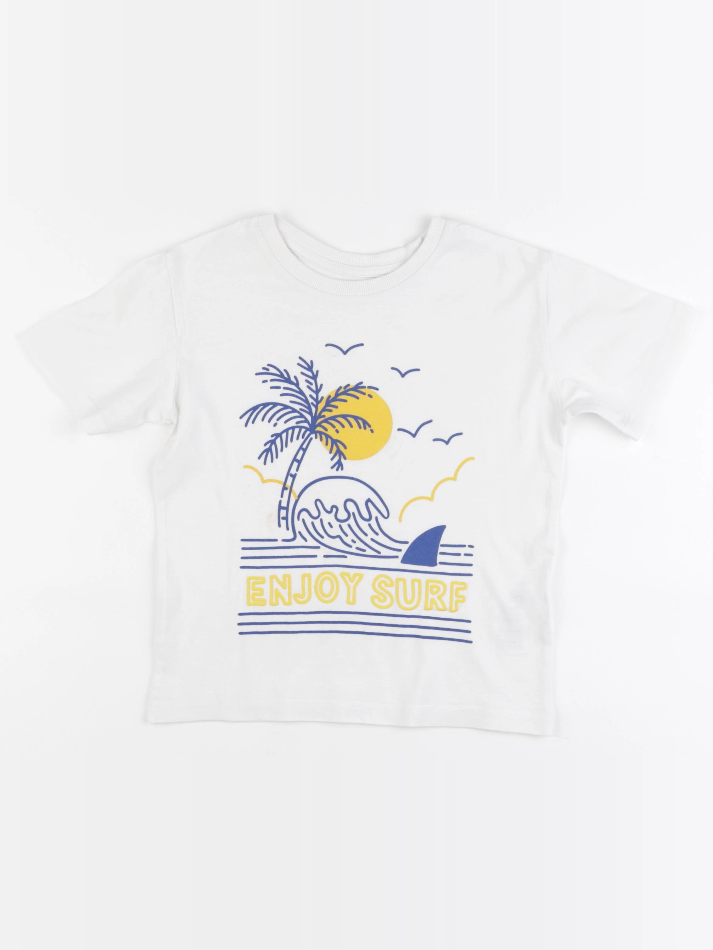 Vertbaudet - tee-shirt blanc - 6 ans
