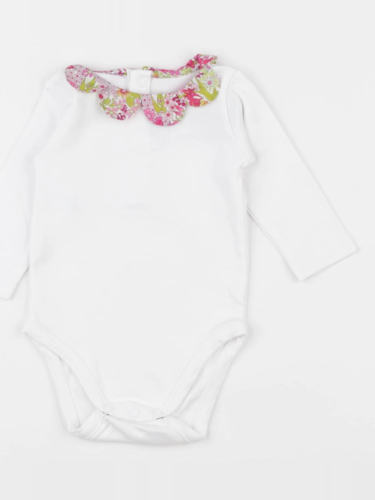 Jacadi - body liberty blanc - 3 mois