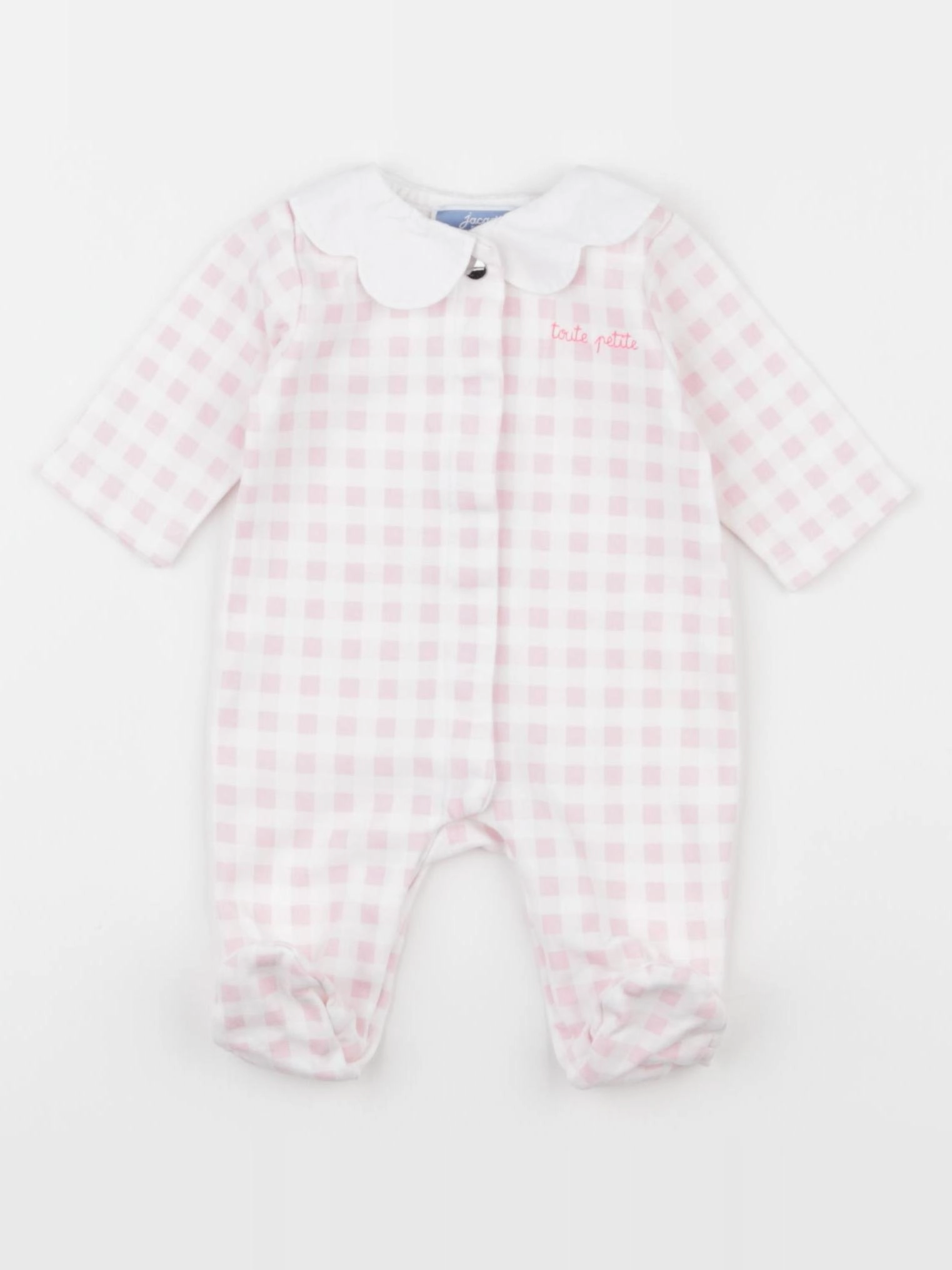 Jacadi - pyjama coton rose - 0 mois