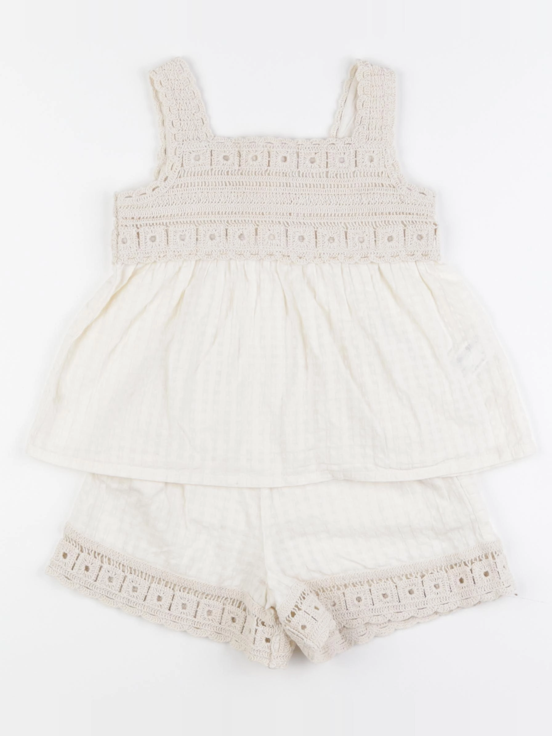 Zara - ensemble beige - 6 ans