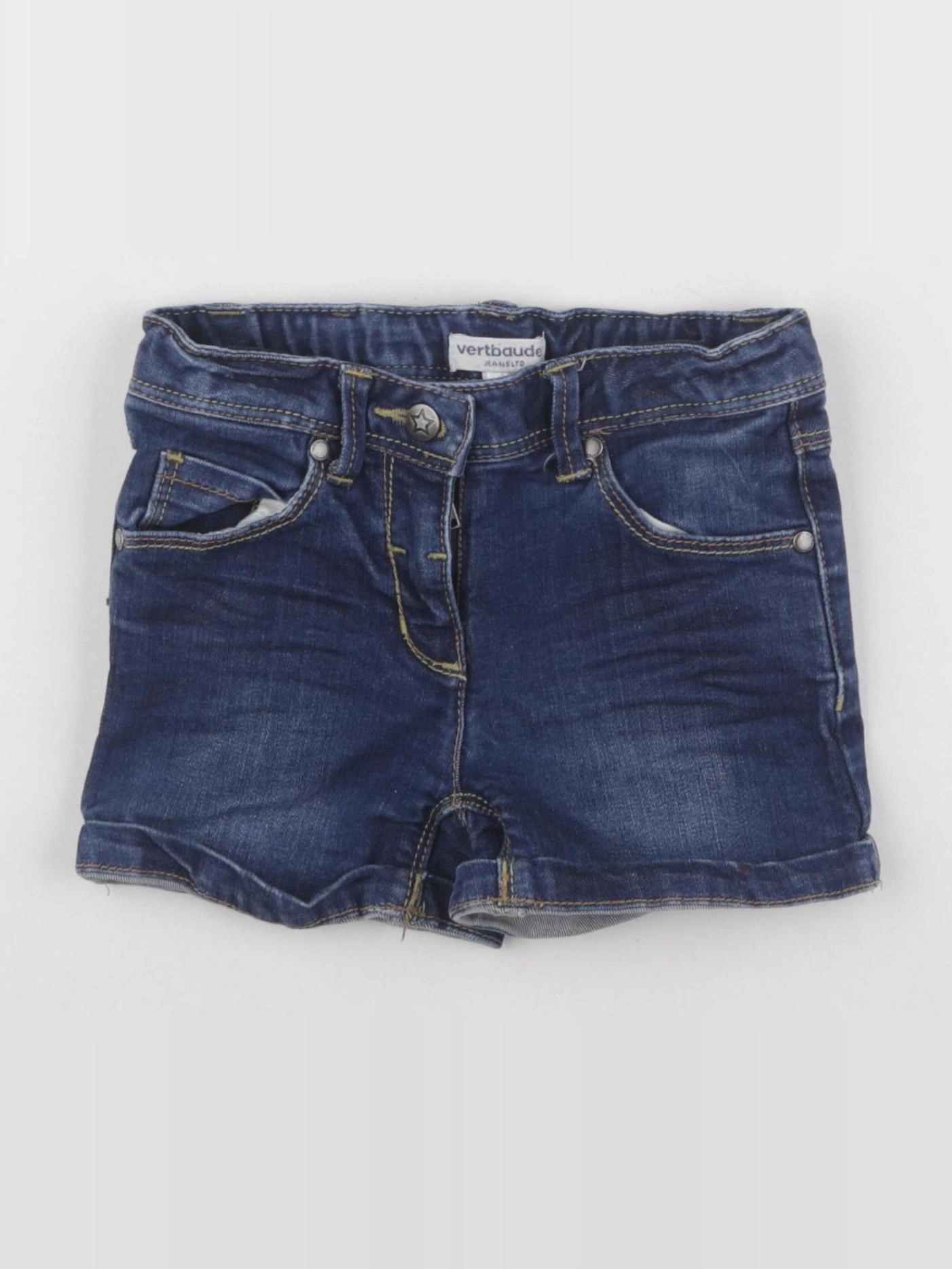Vertbaudet - short bleu - 4 ans