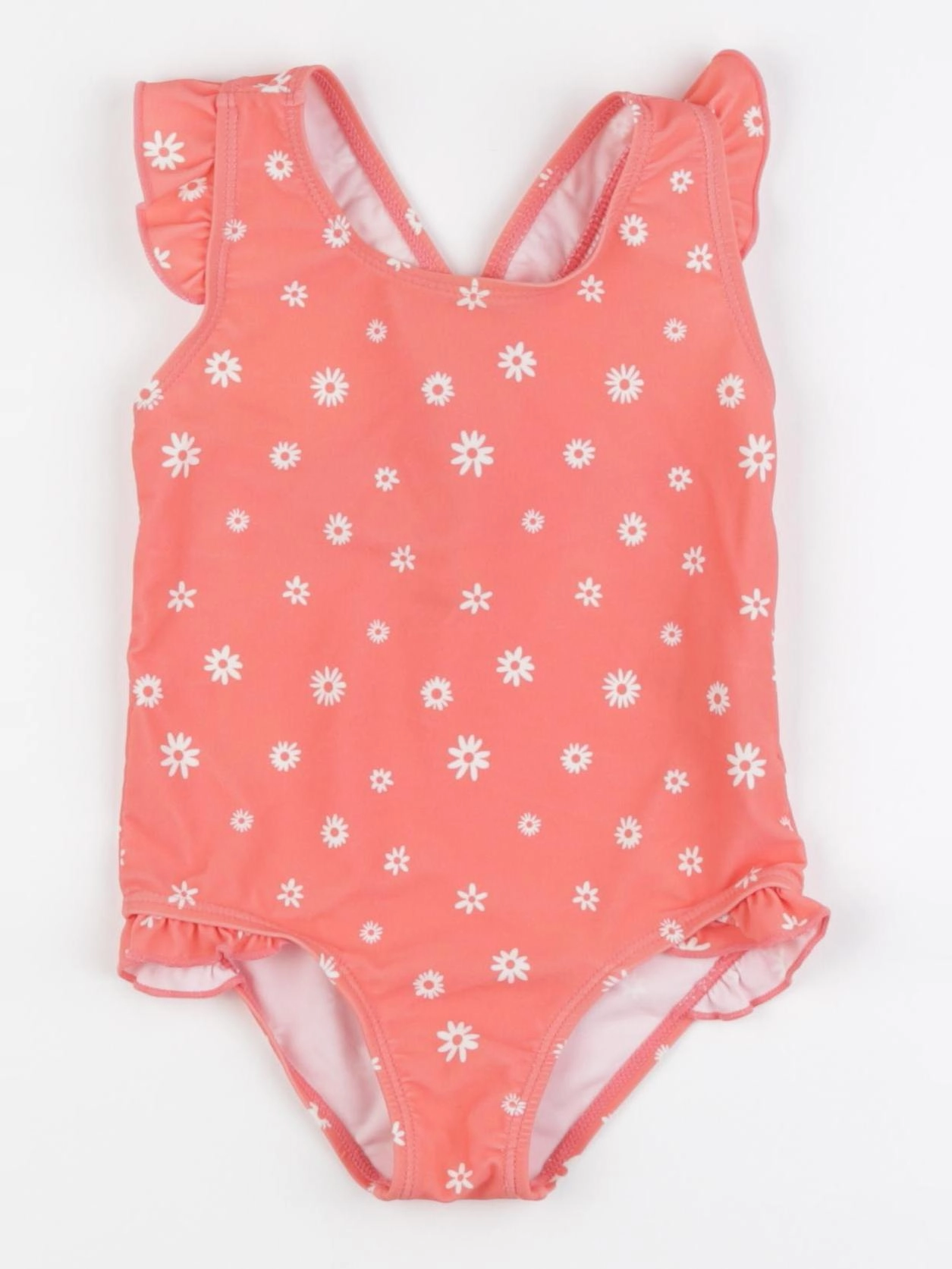 Vertbaudet - maillot de bain rose - 3 ans