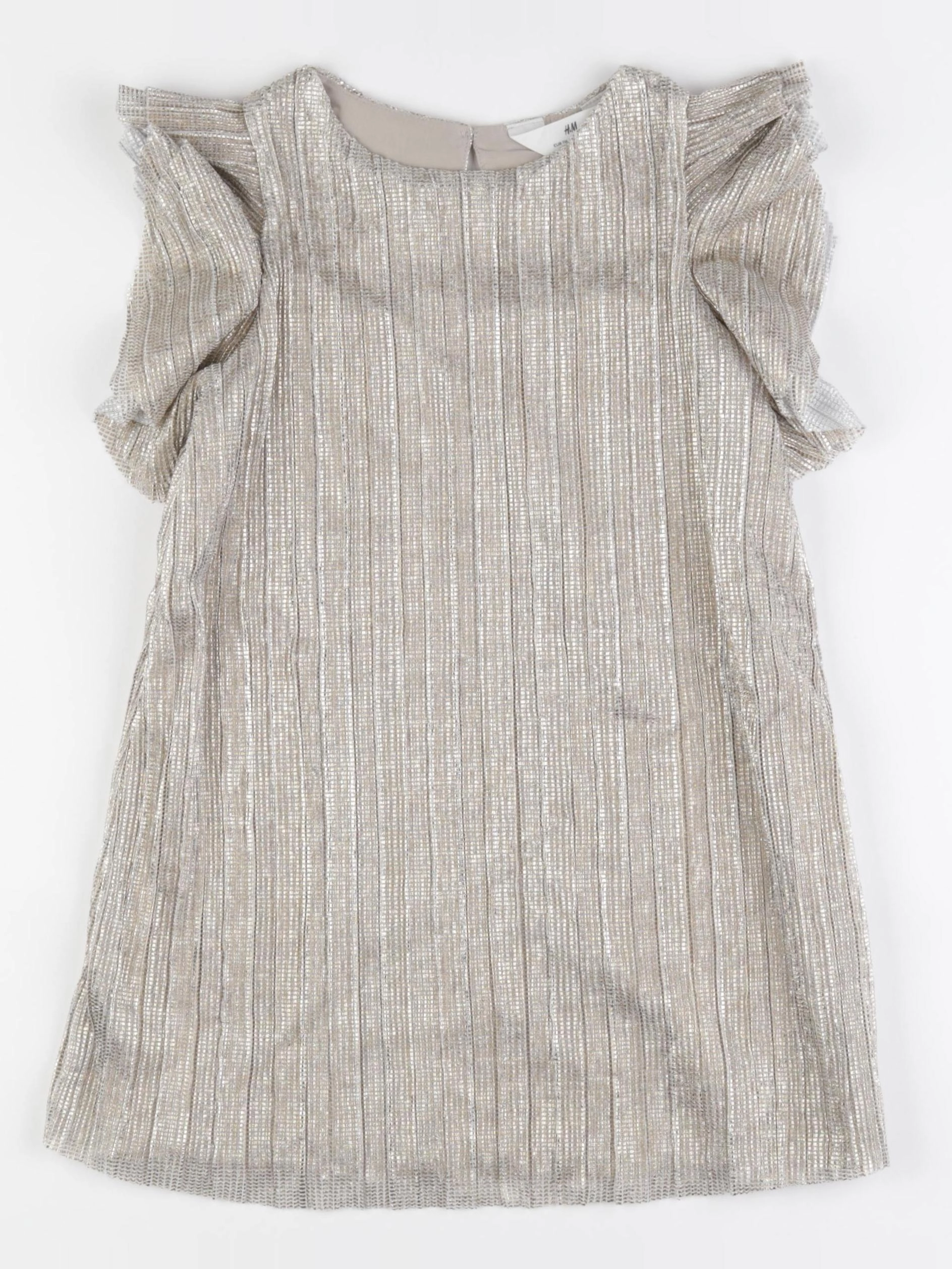 H&M - robe or - 5/6 ans