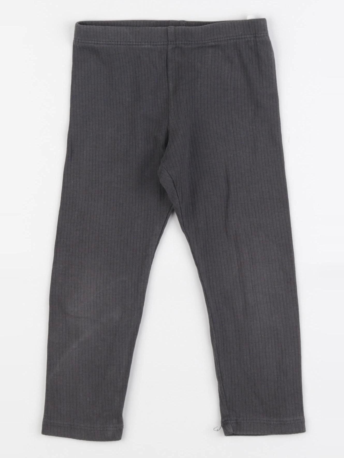 H&M - legging gris - 18/24 mois