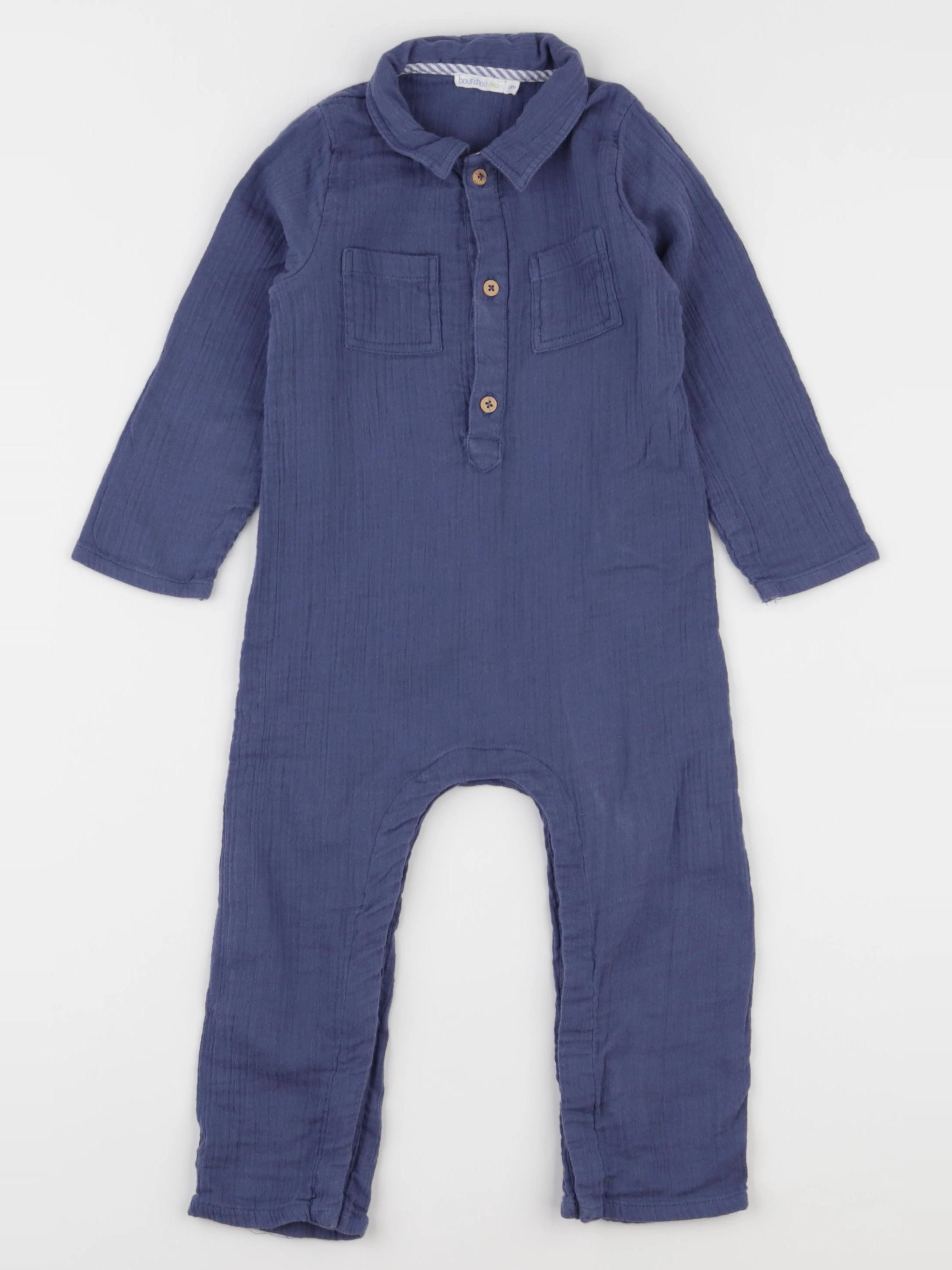 Boutchou - combinaison bleu - 18 mois