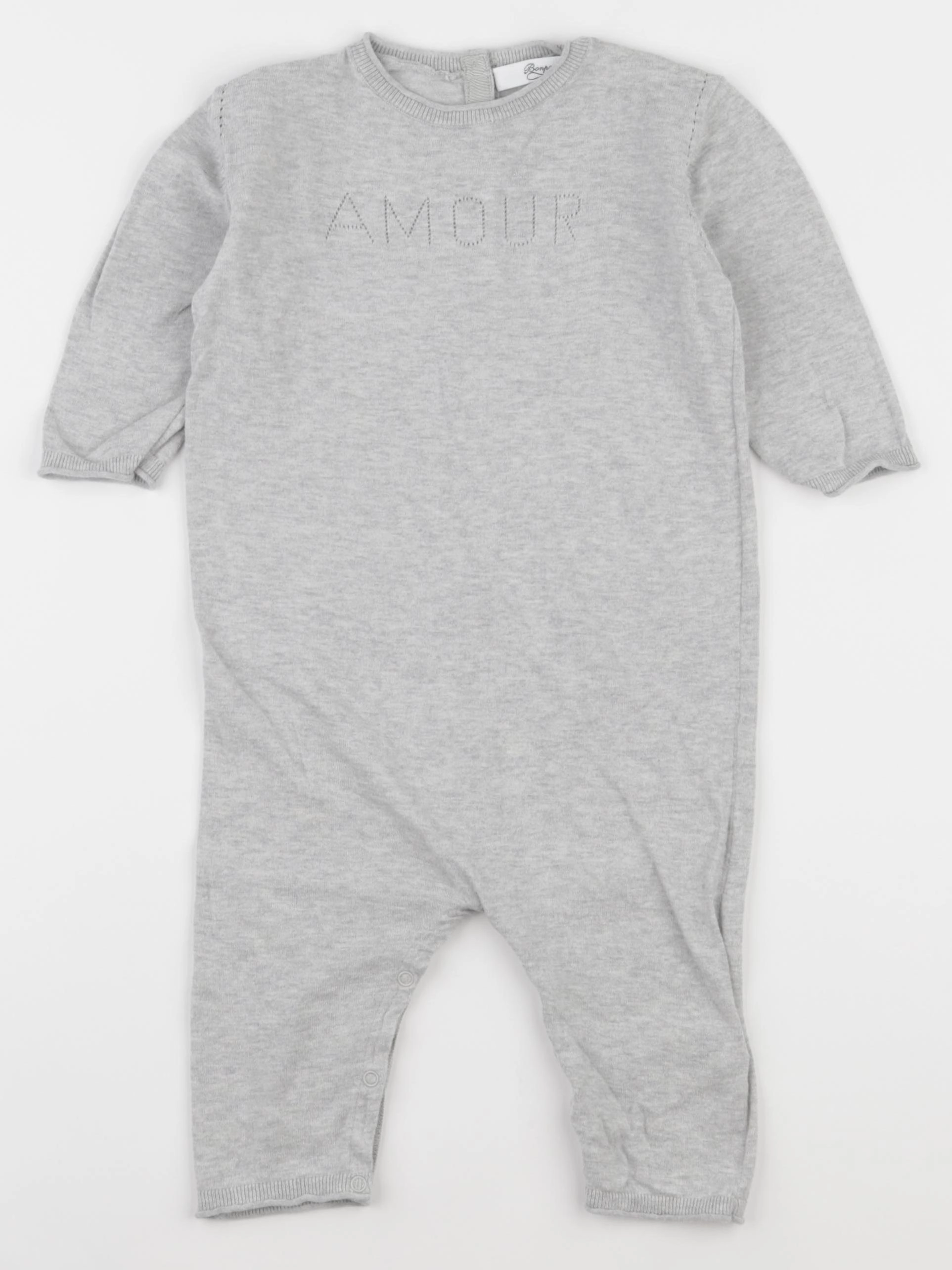 Bonpoint - combinaison gris - 18 mois