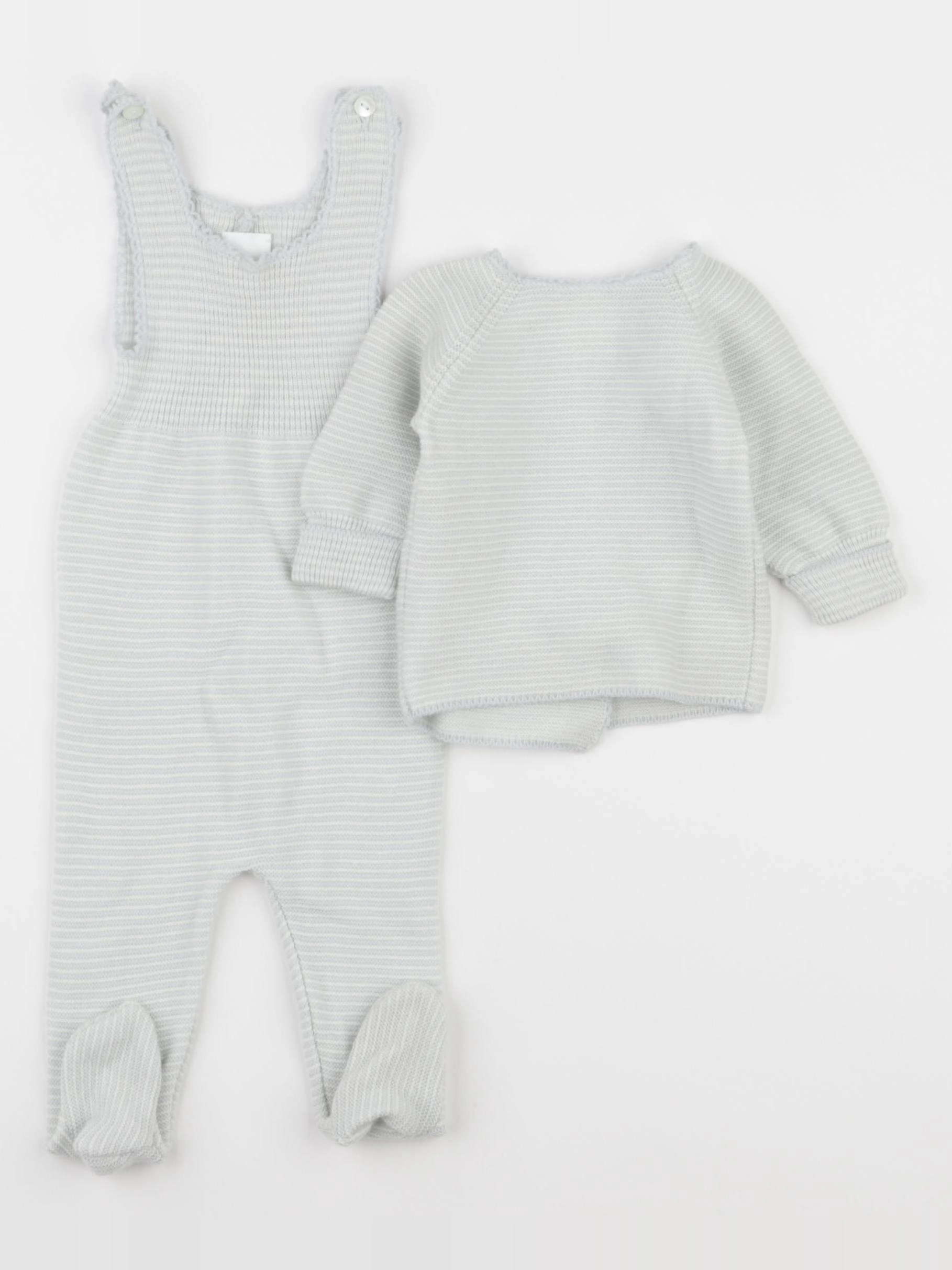 Molli - pyjama coton bleu - 6/12 mois