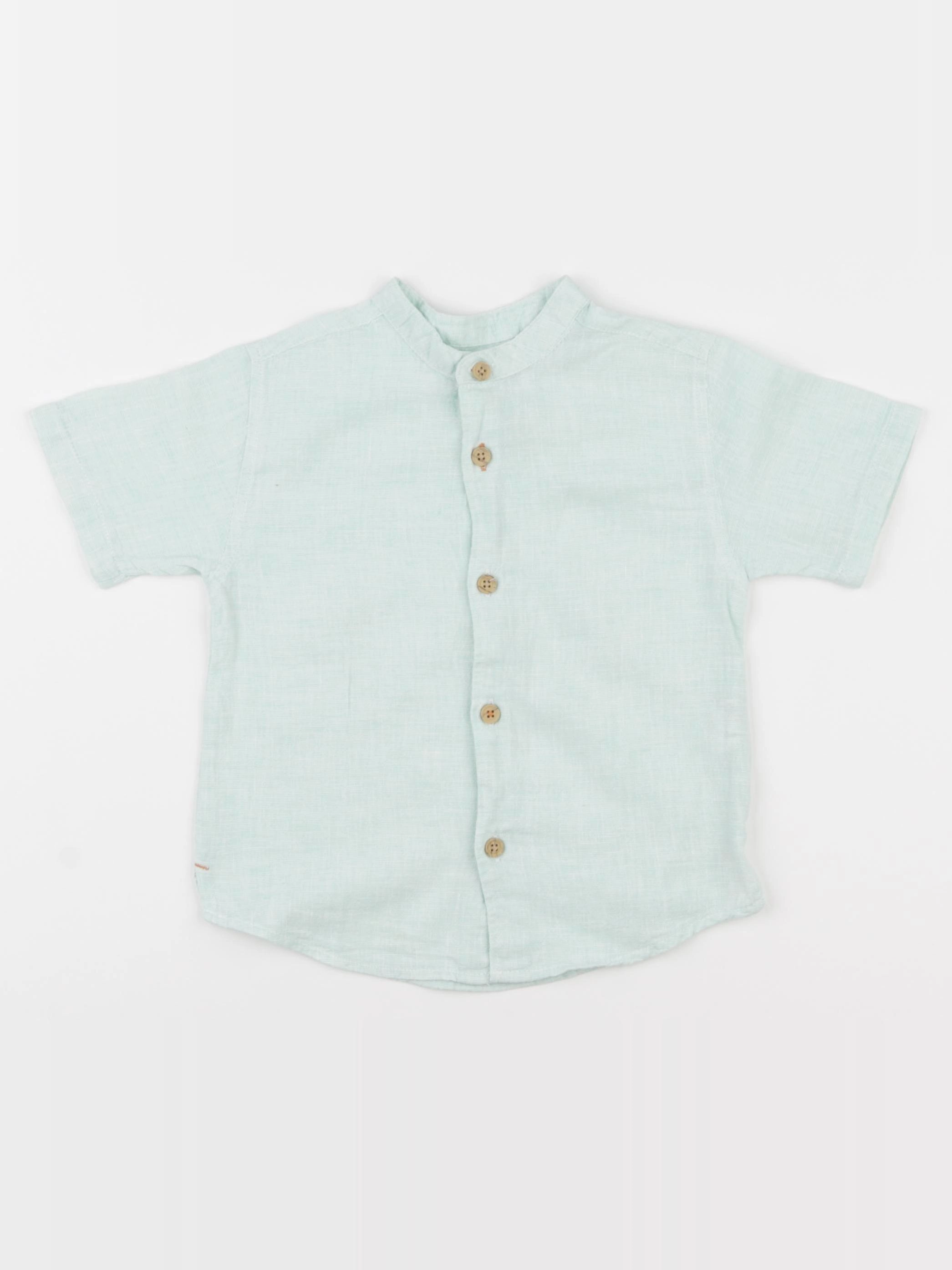 Zara - chemise bleu - 12/18 mois