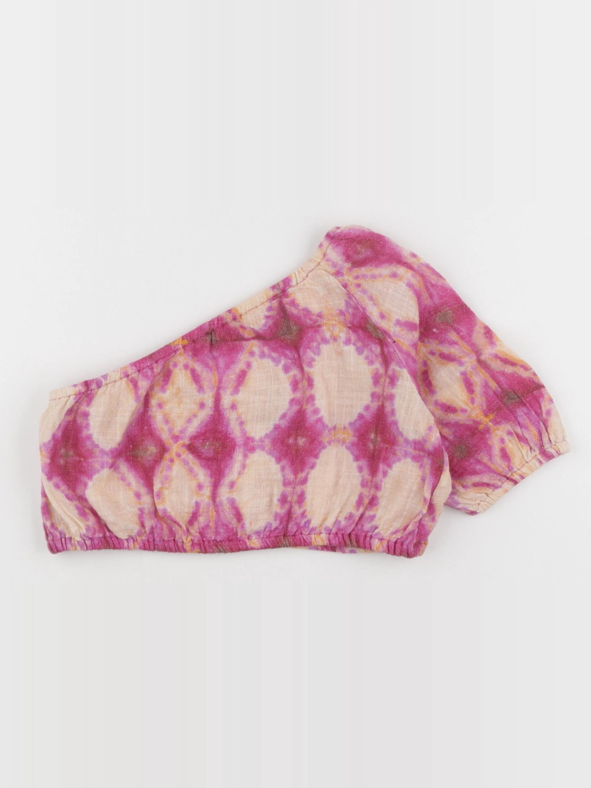 Zara - blouse courte rose - 8 ans