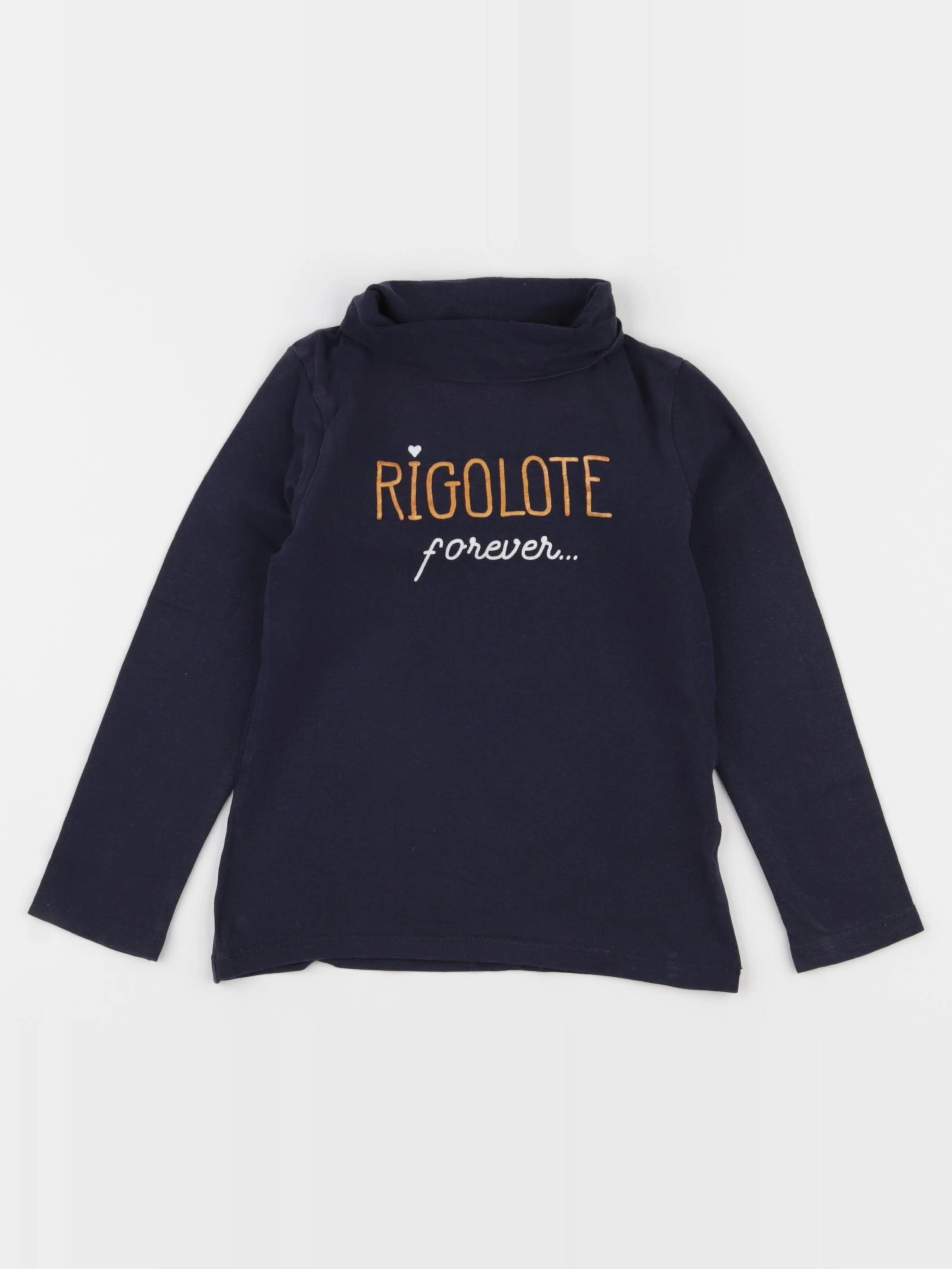 Vertbaudet - sous-pull bleu - 5 ans