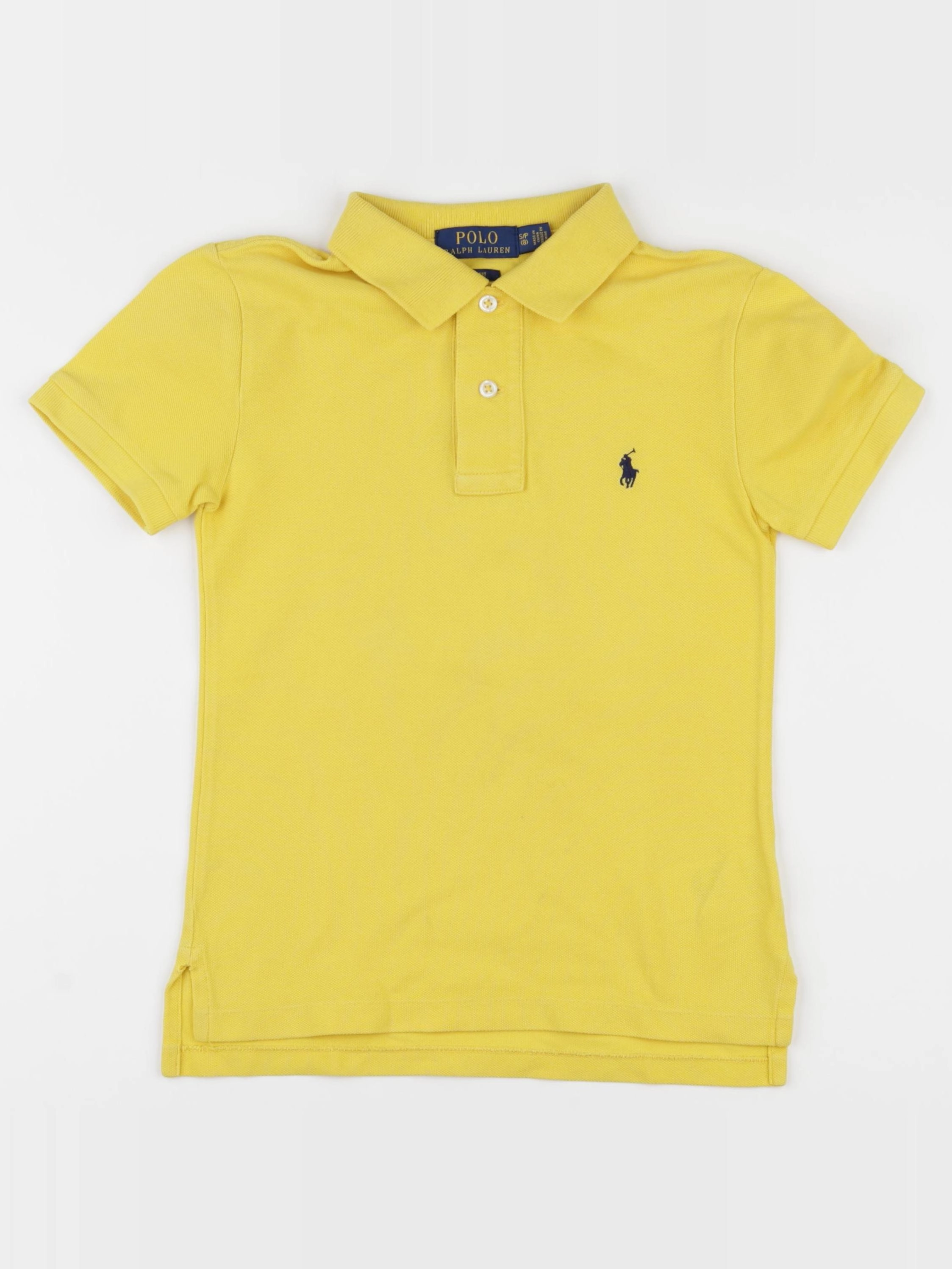 Ralph Lauren - polo jaune - 8 ans