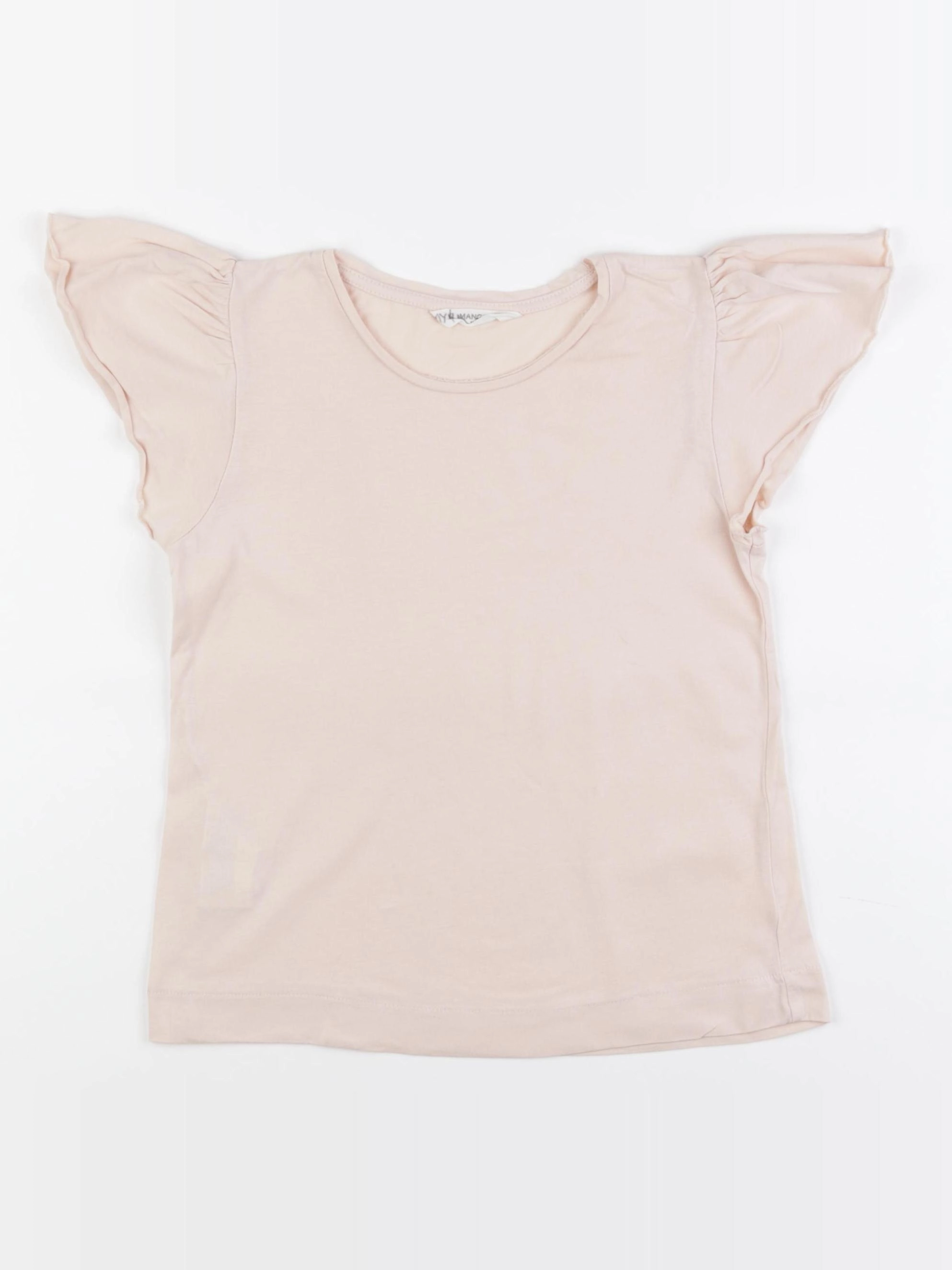 Mango - tee-shirt rose - 7/8 ans