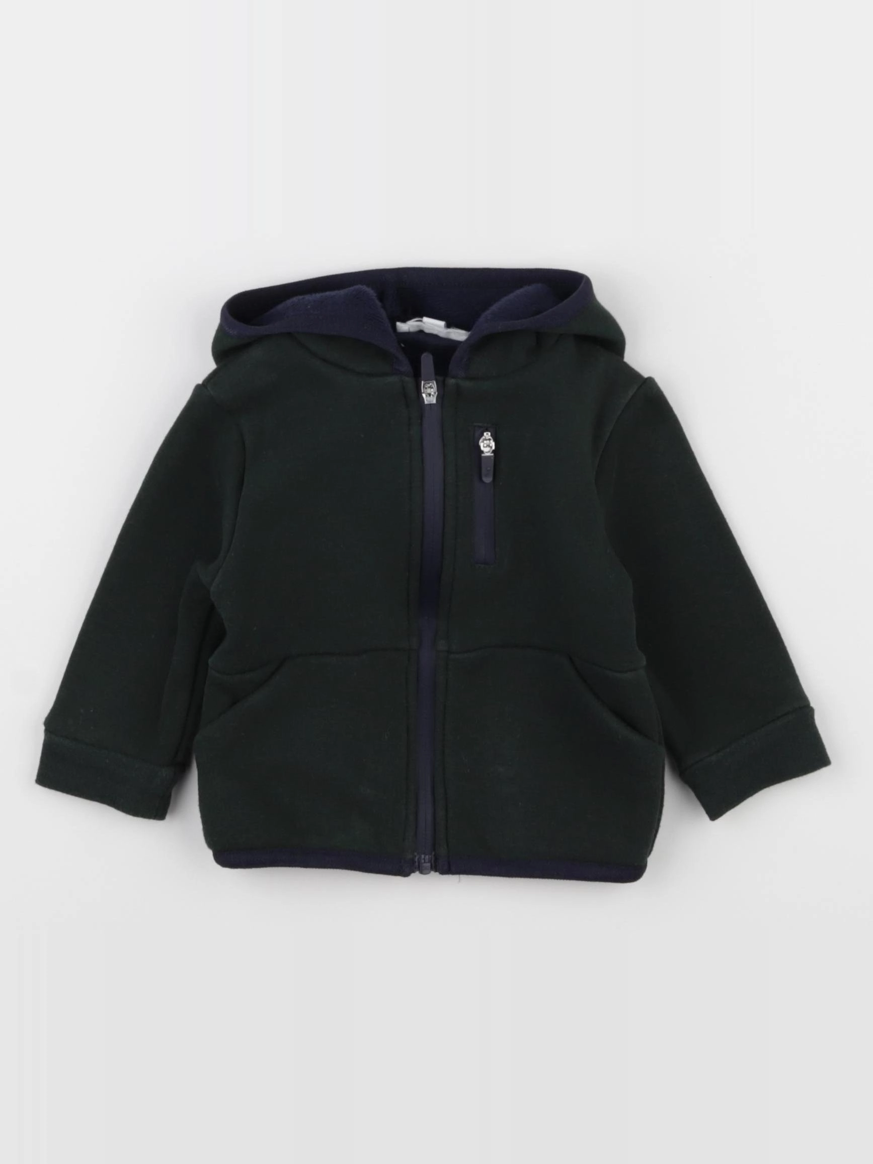 Jacadi - sweat vert - 6 mois