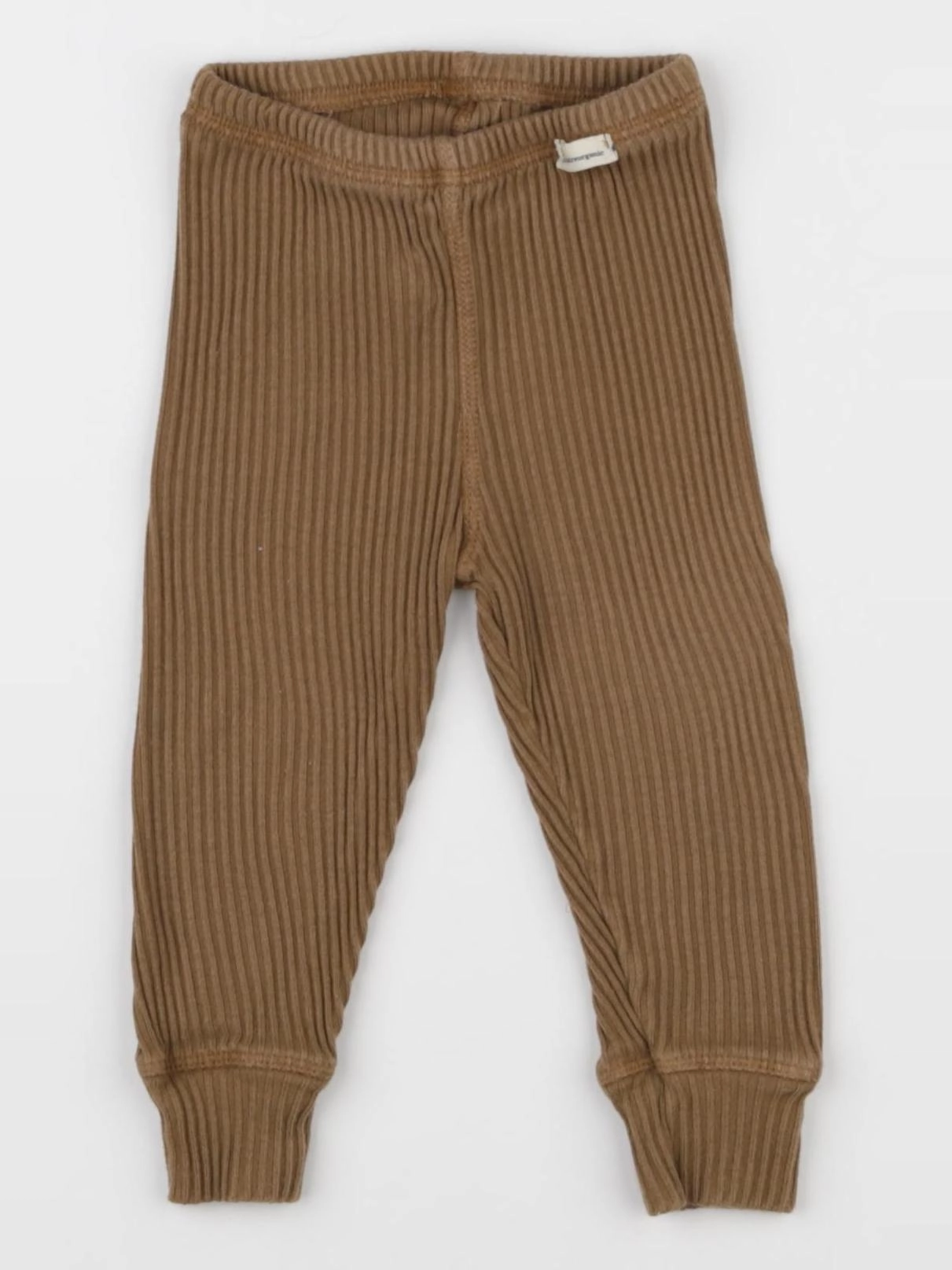 Poudre Organic - legging marron - 6 mois