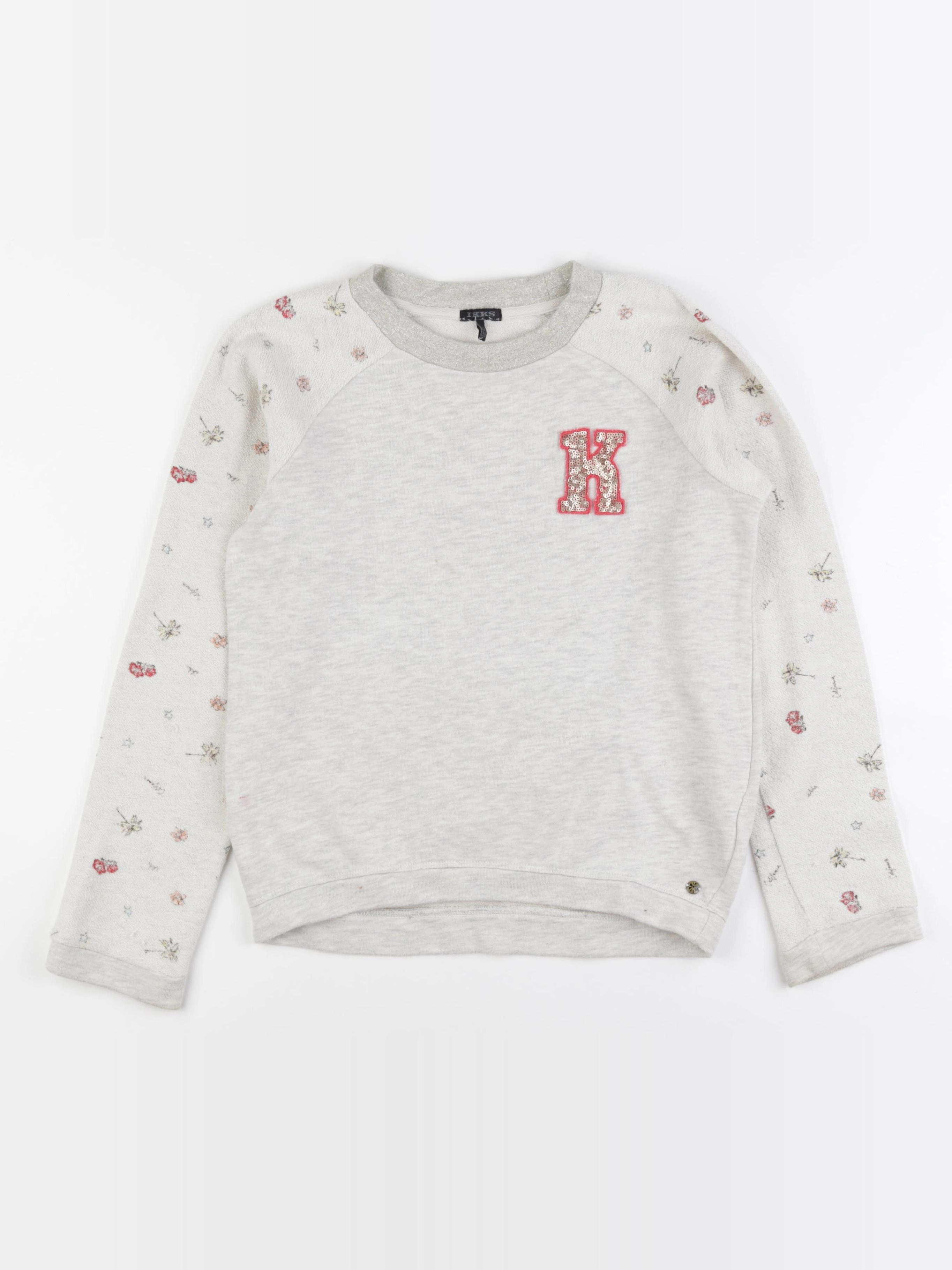IKKS - sweat beige - 12 ans