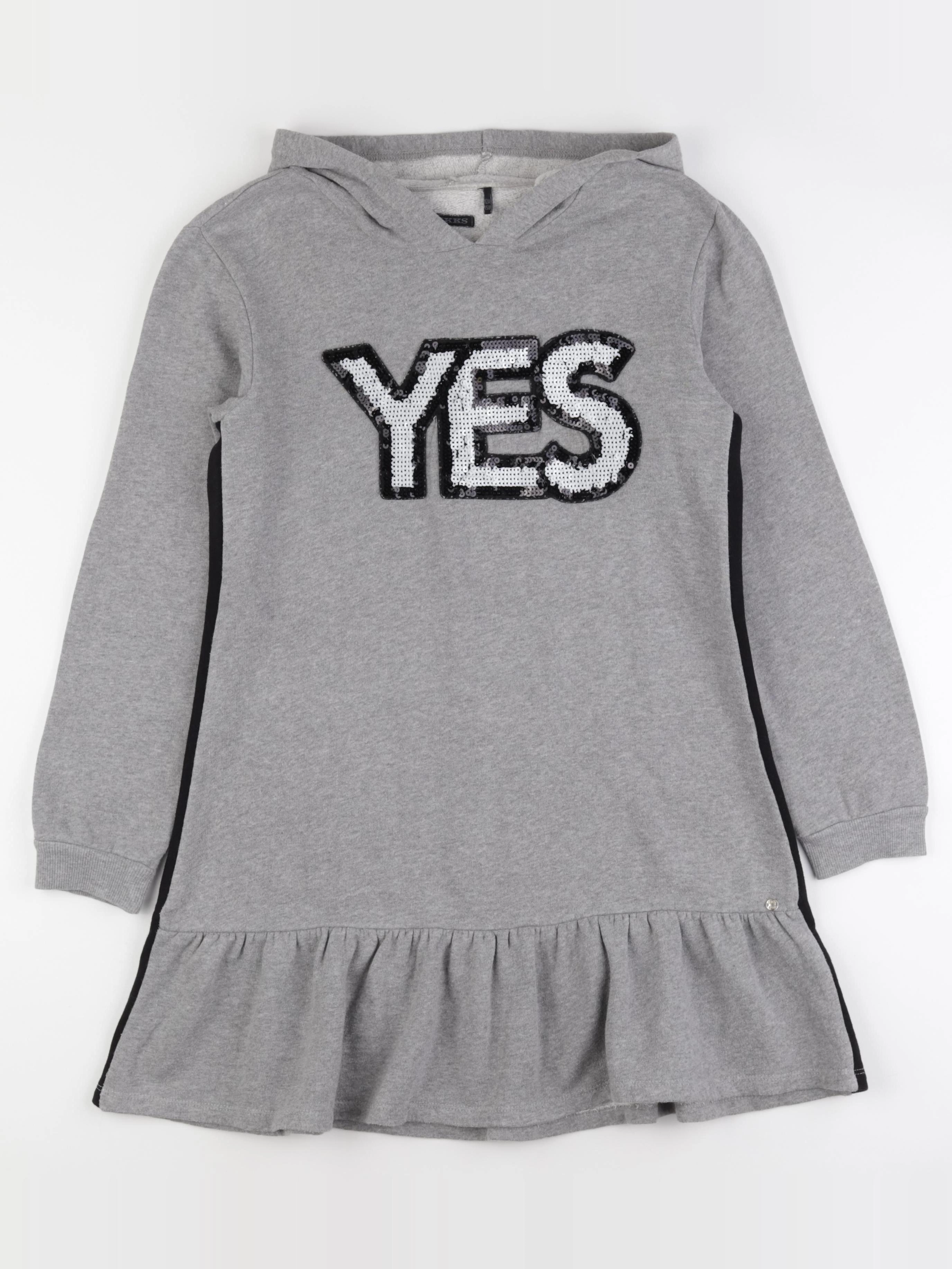 IKKS - robe gris - 12 ans