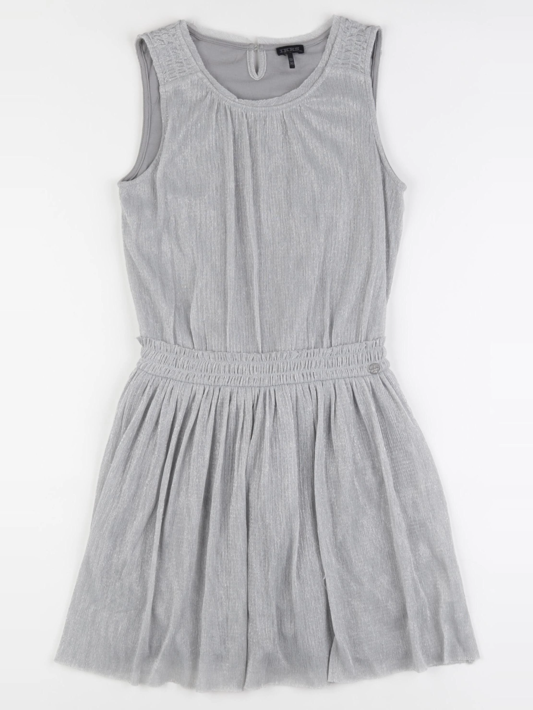 IKKS - robe gris - 10 ans