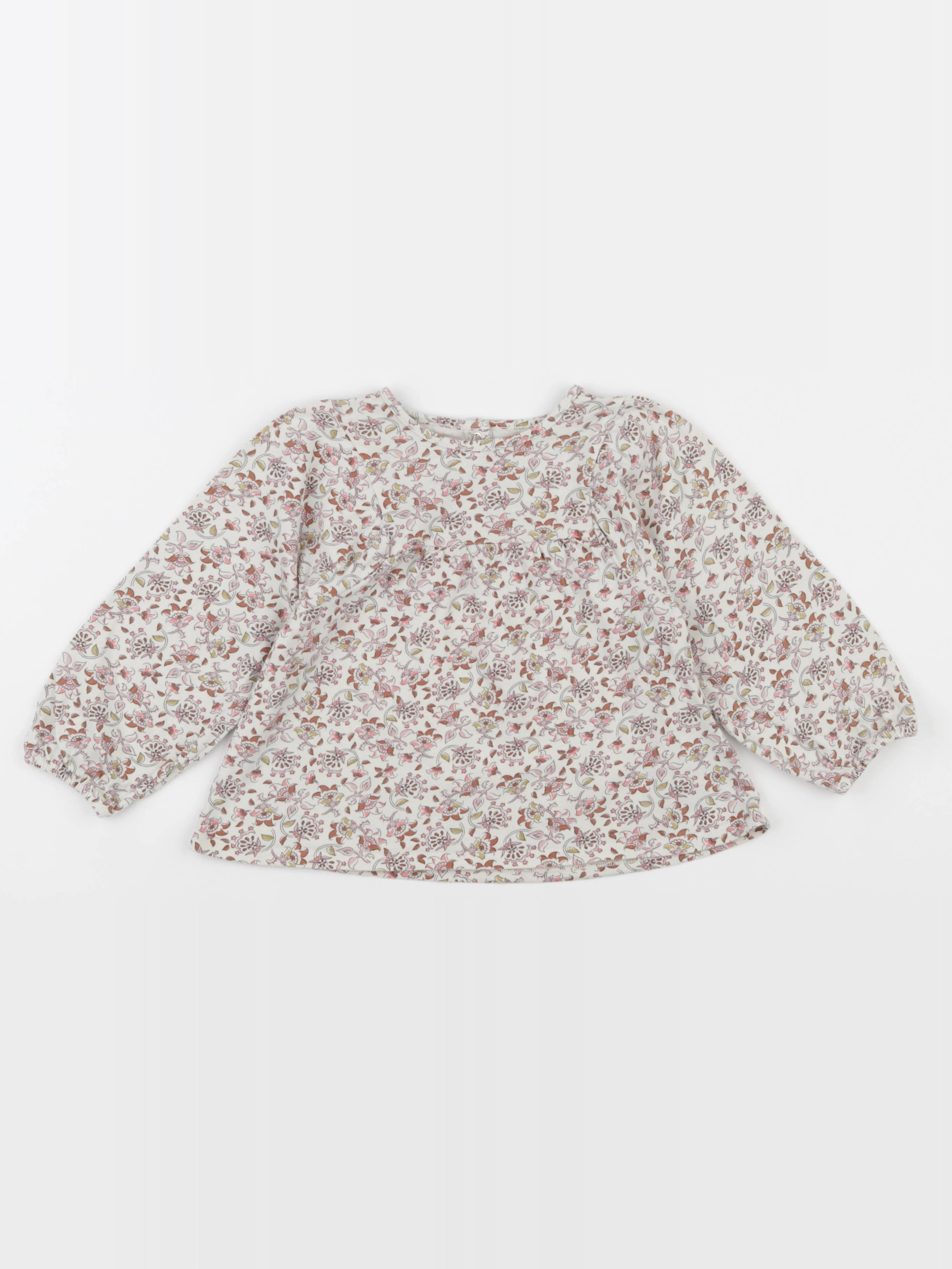 Vertbaudet - blouse marron - 3 ans