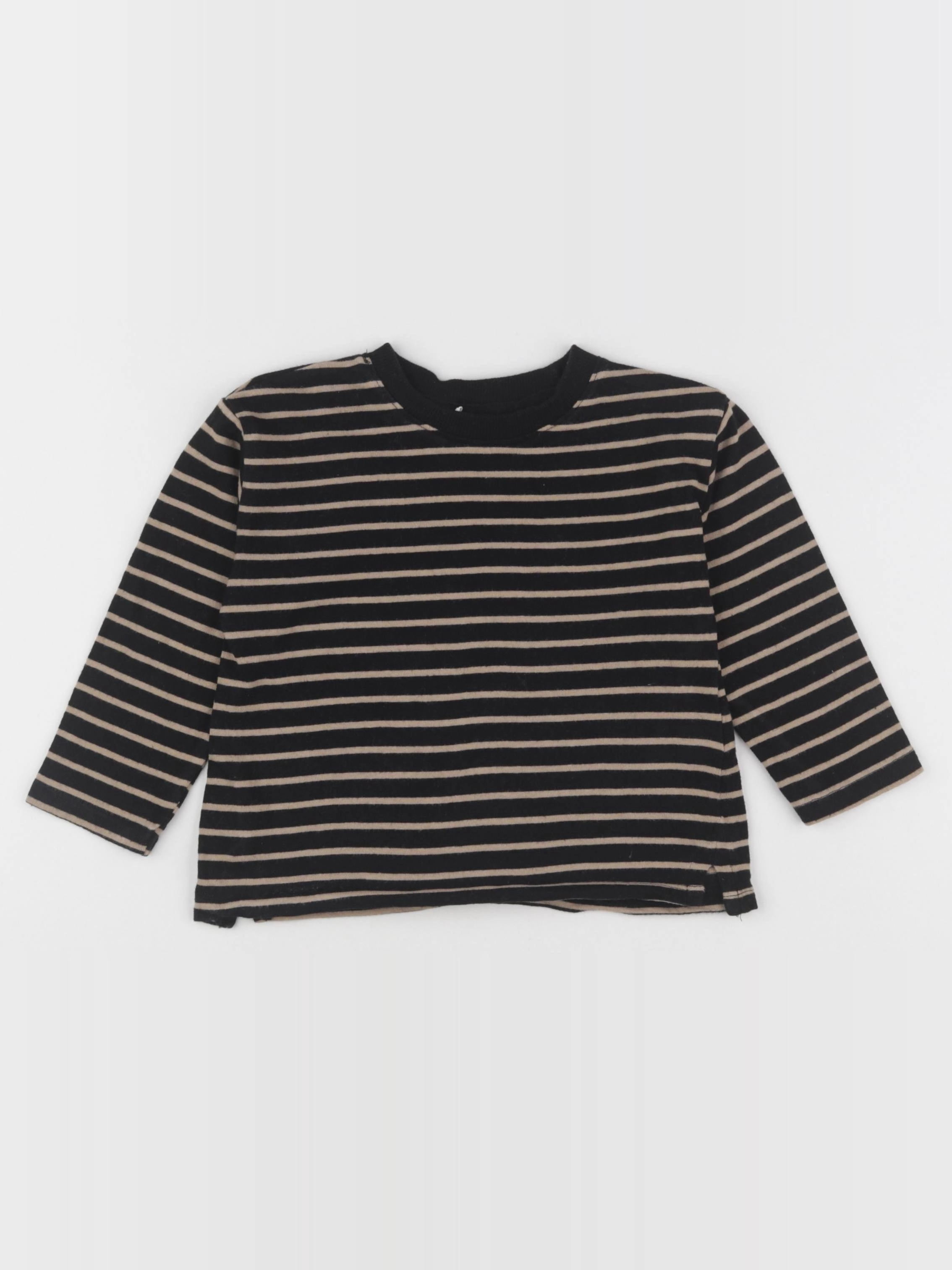 Zara - tee-shirt noir - 12/18 mois