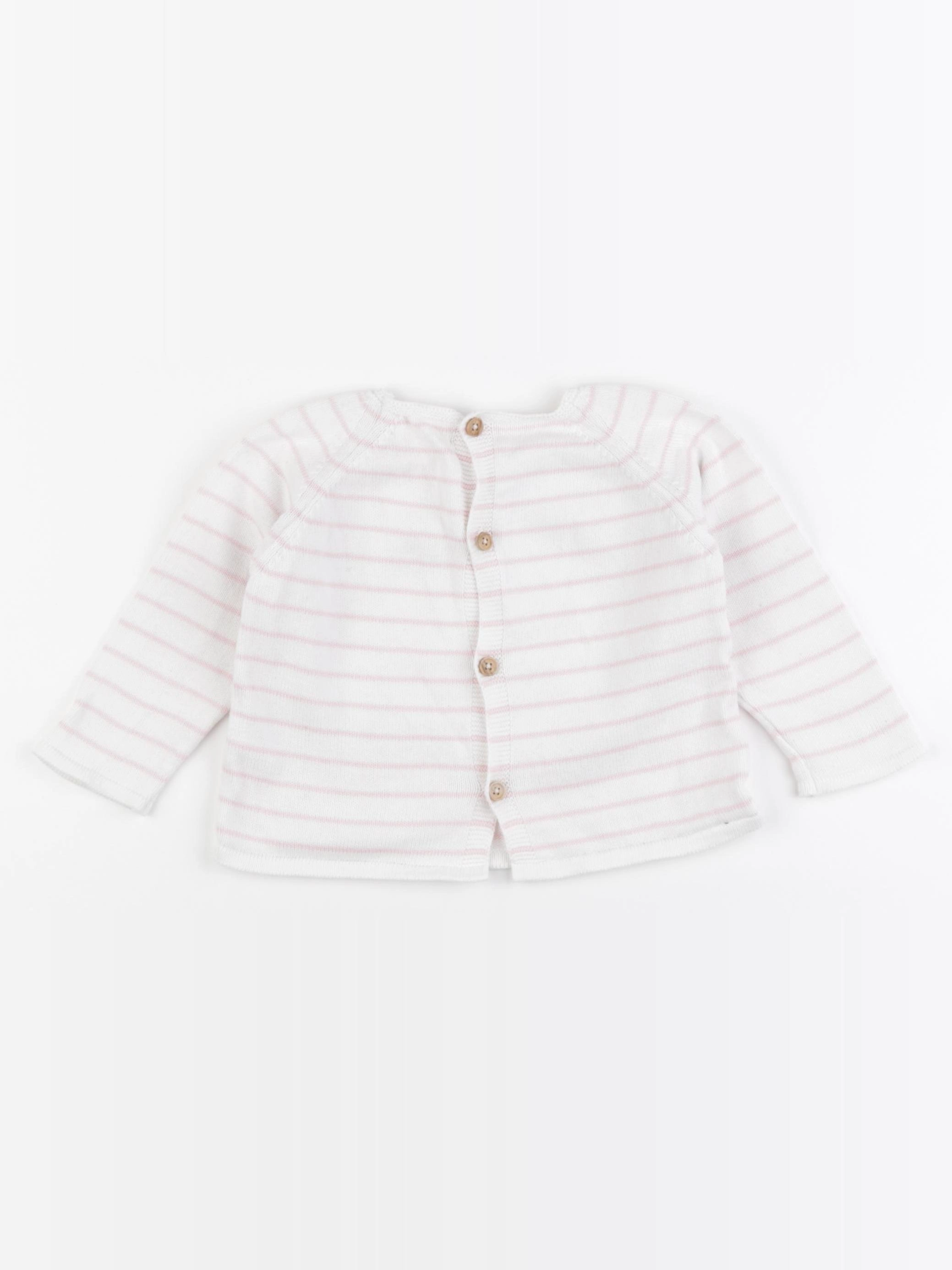 Neck & Neck - pull rose - 12 mois