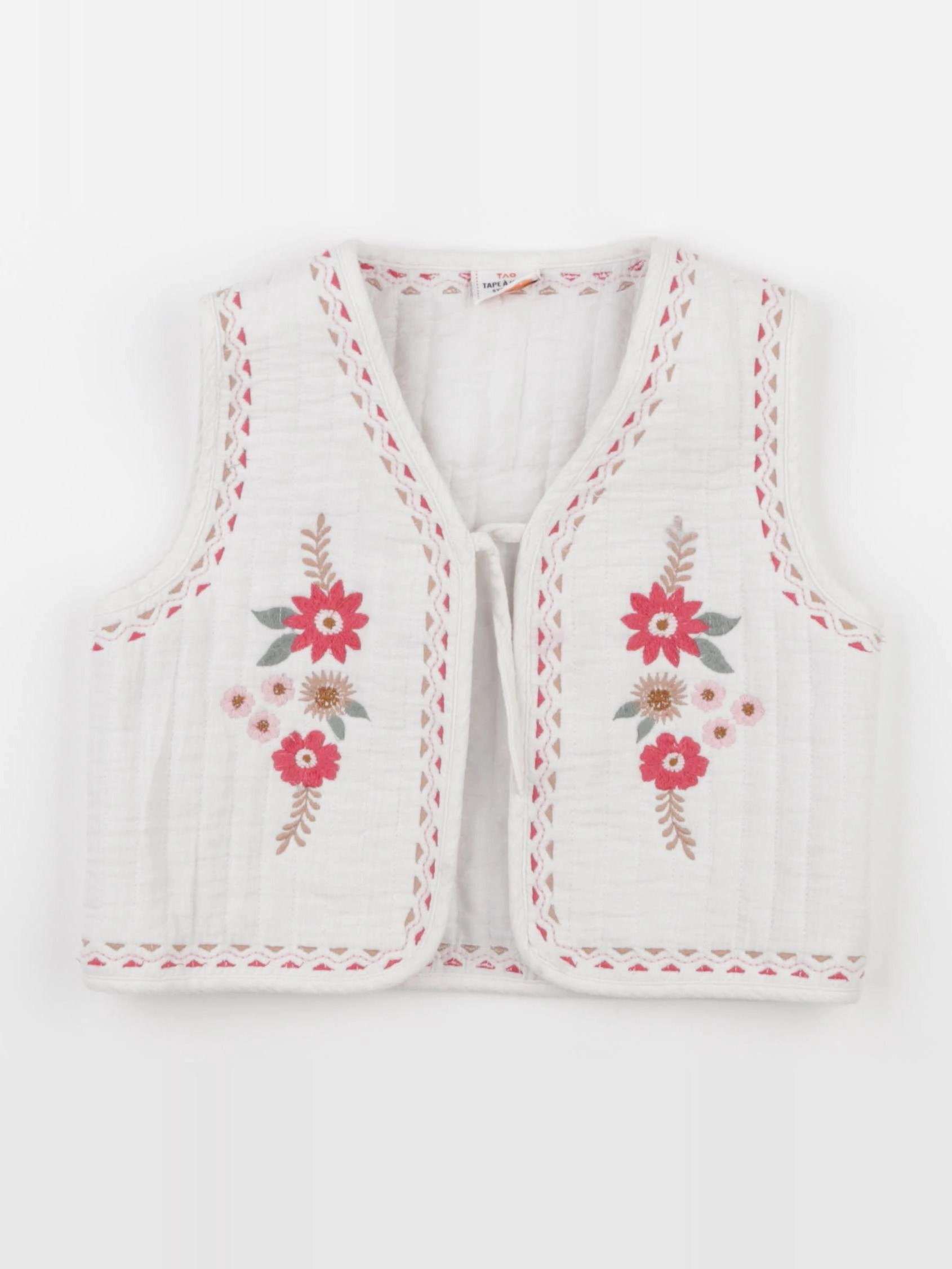 Tape à l'oeil - gilet multicolore - 5 ans