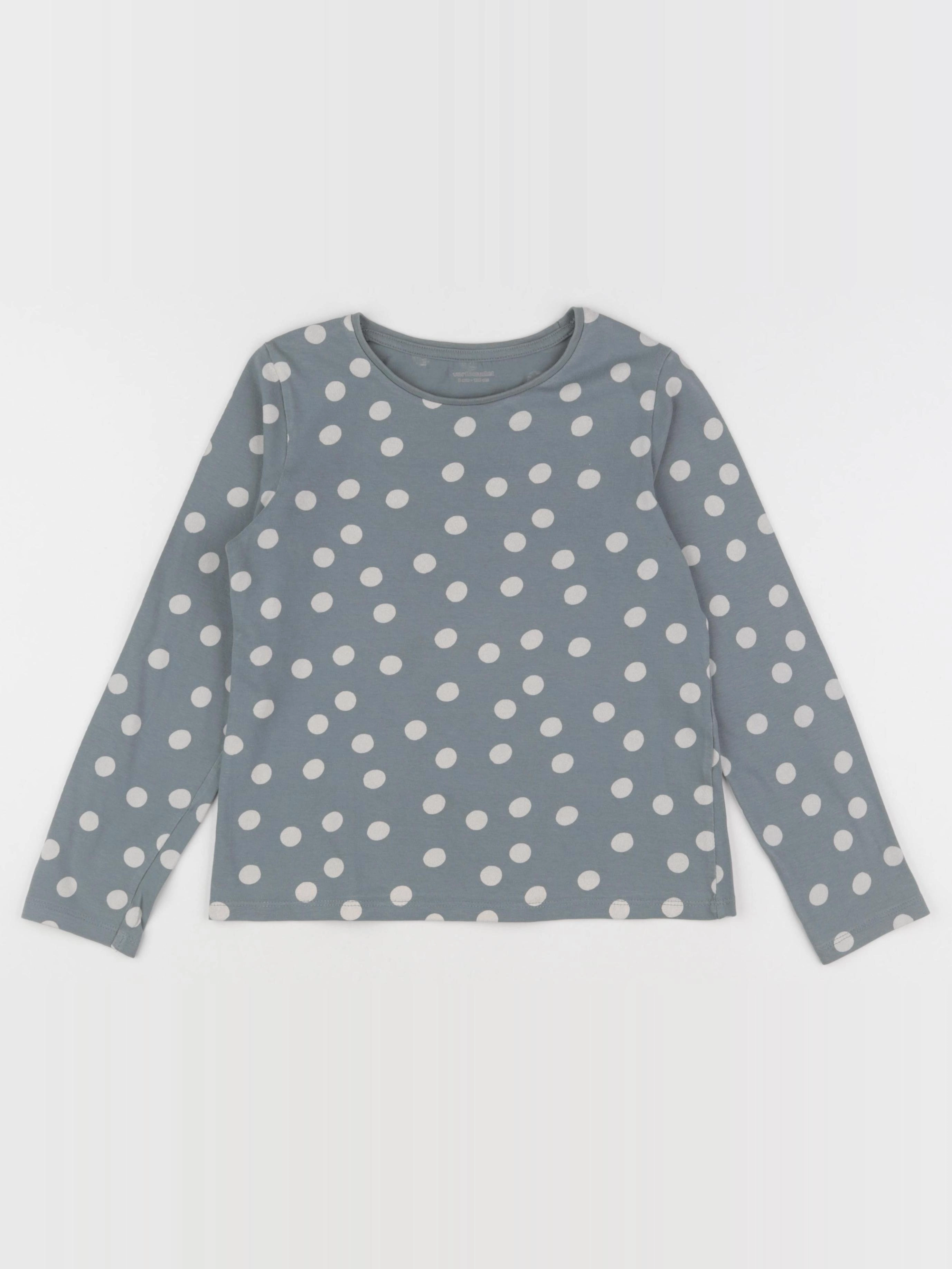 Vertbaudet - tee-shirt vert - 8 ans