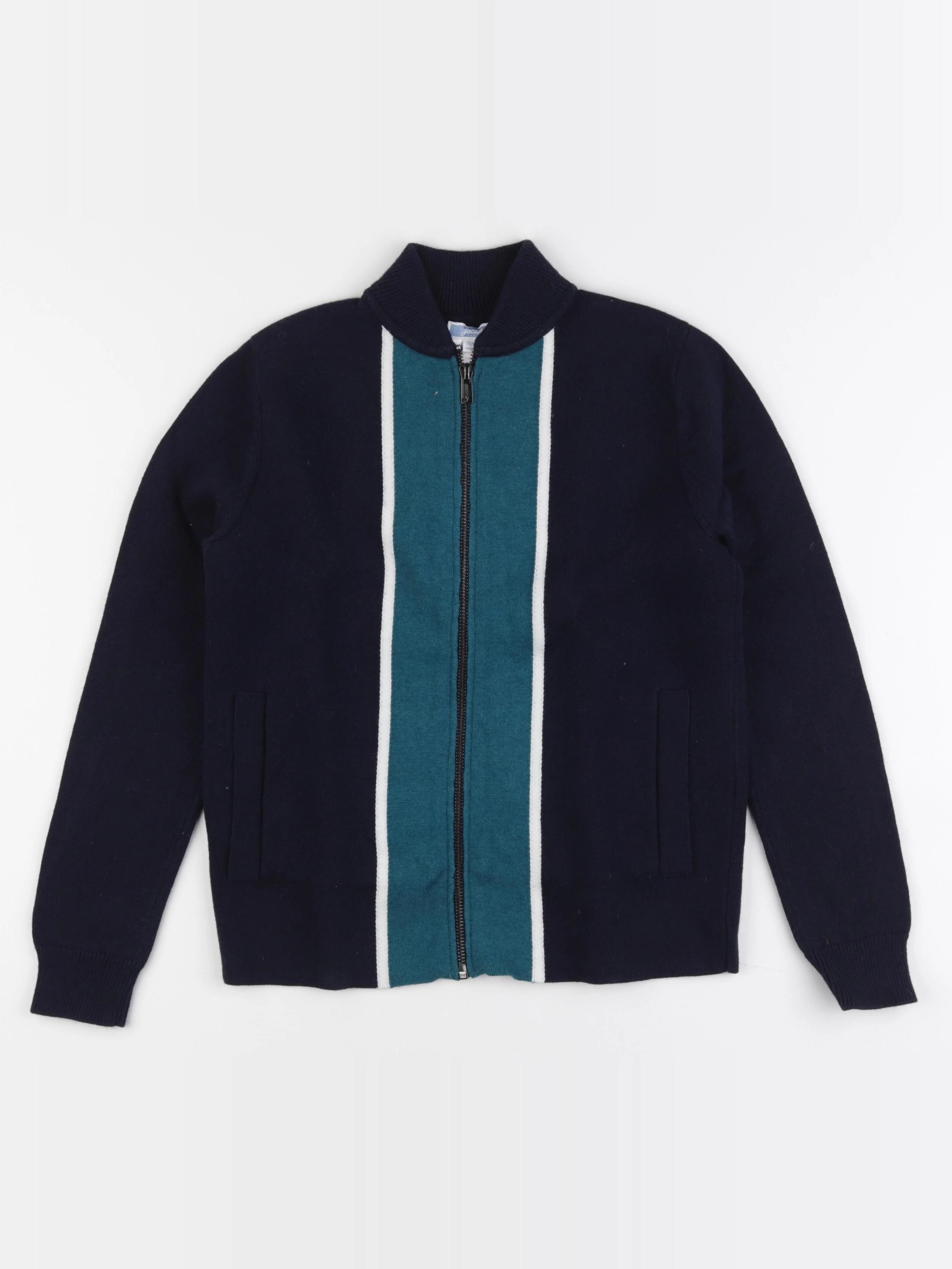 Jacadi - gilet bleu, vert - 10 ans