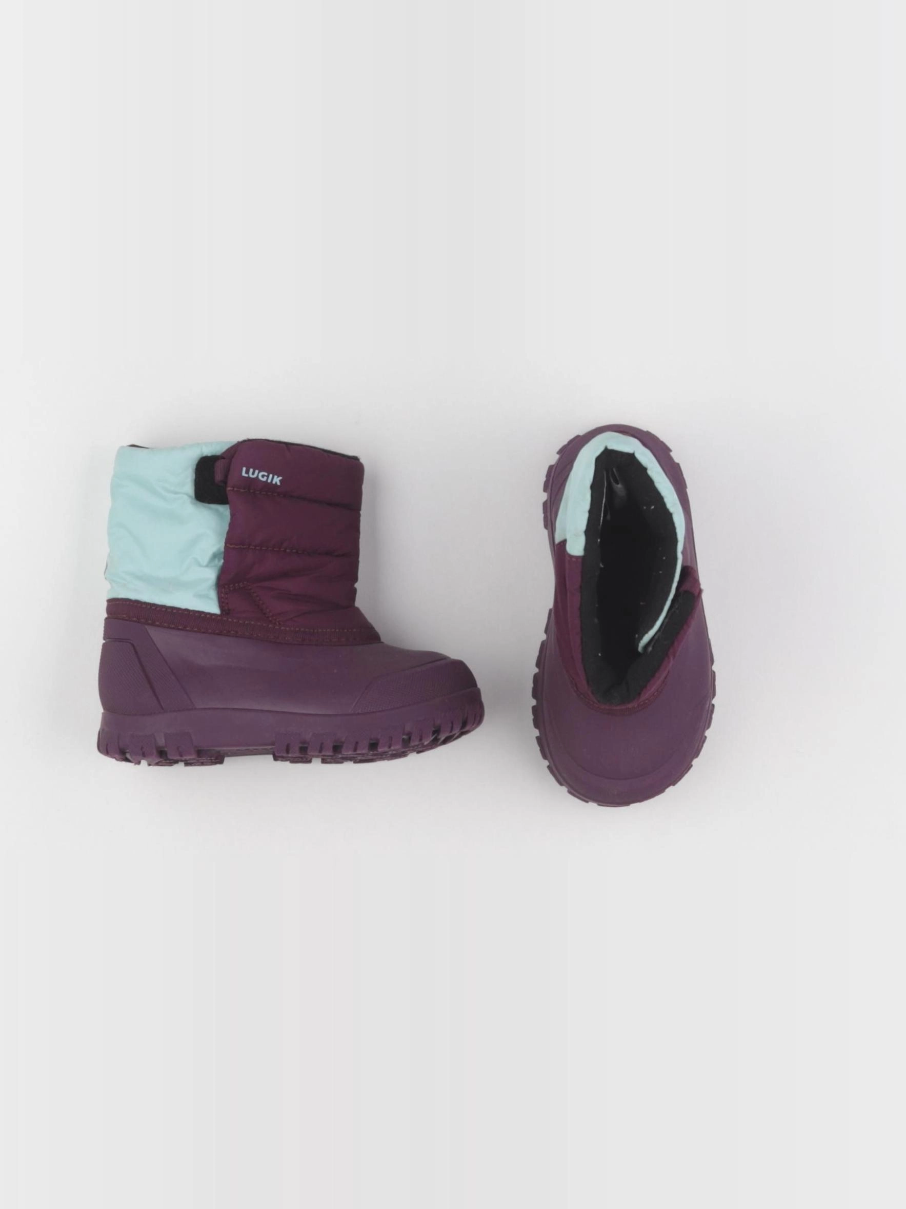 Decathlon ski - après ski violet - pointure 24/25