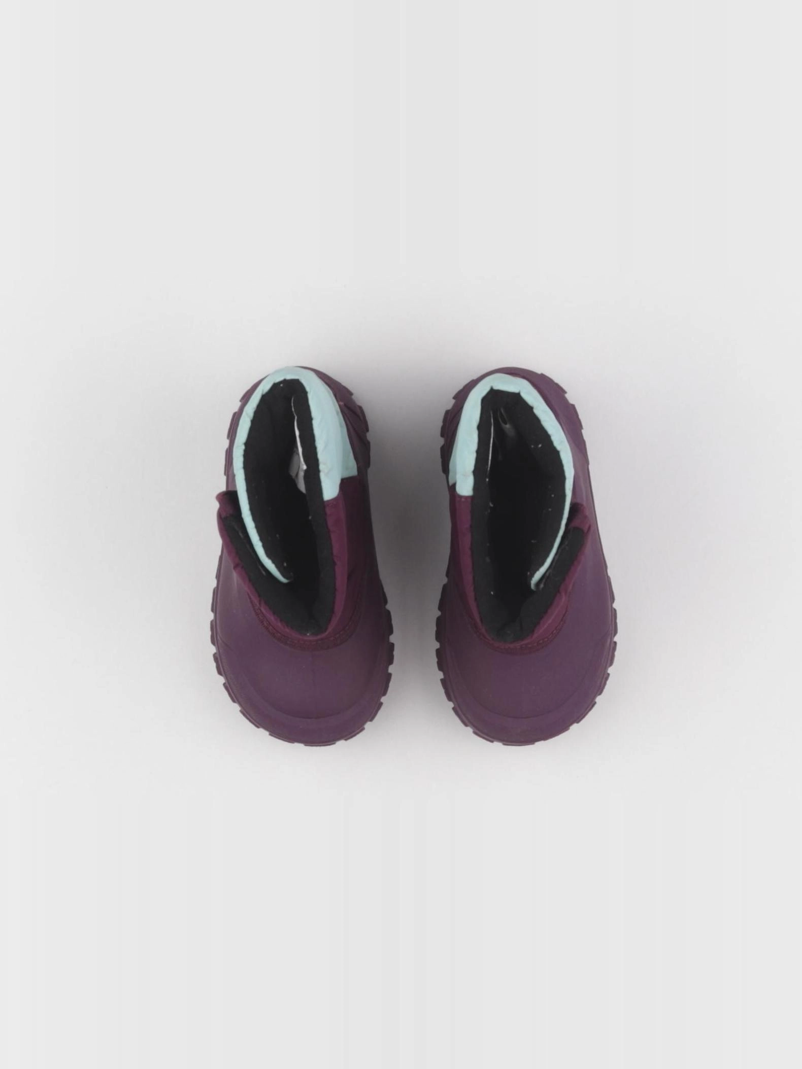 Decathlon ski - après ski violet - pointure 24/25
