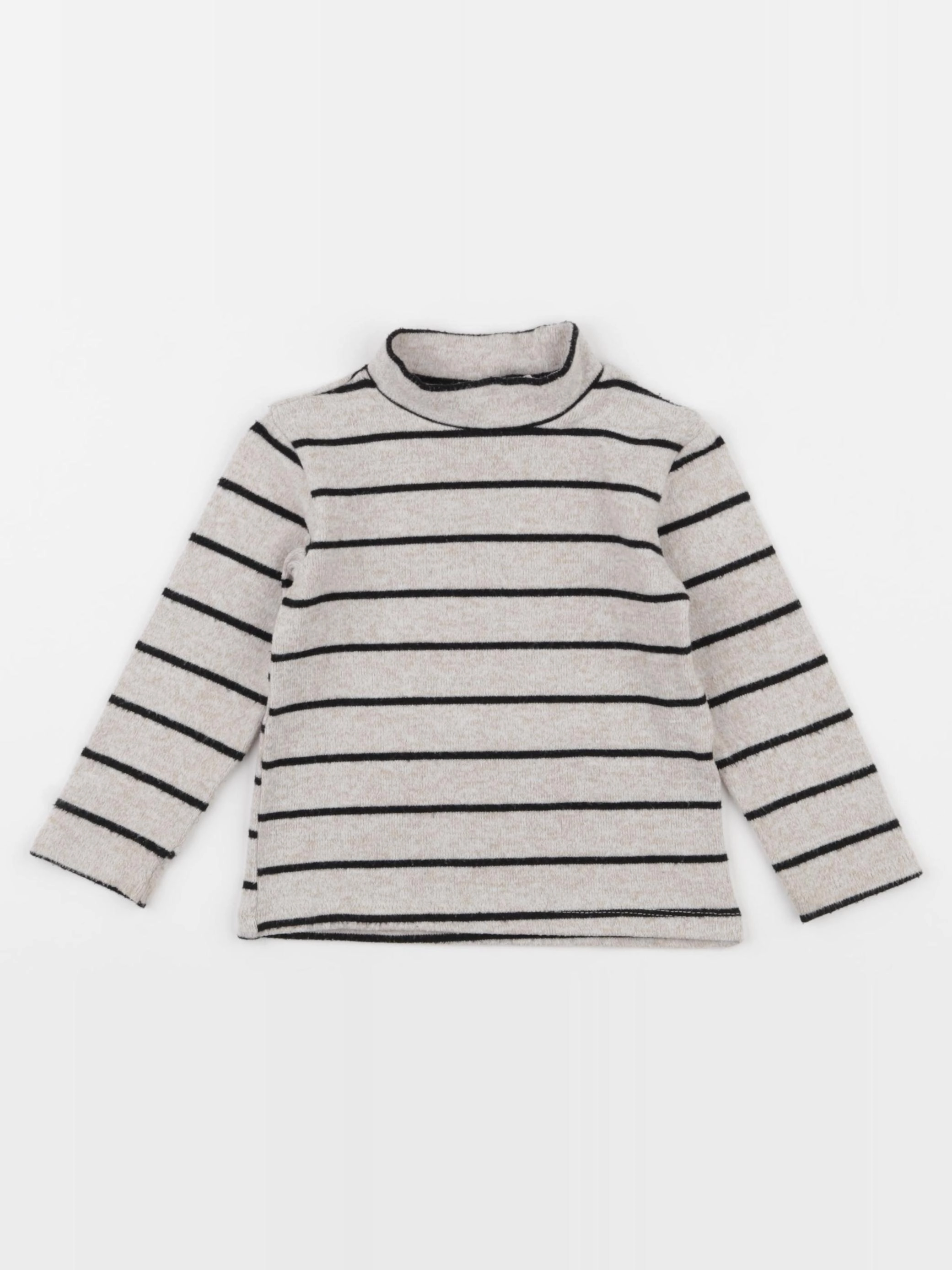 Zara - pull beige, noir - 9/12 mois