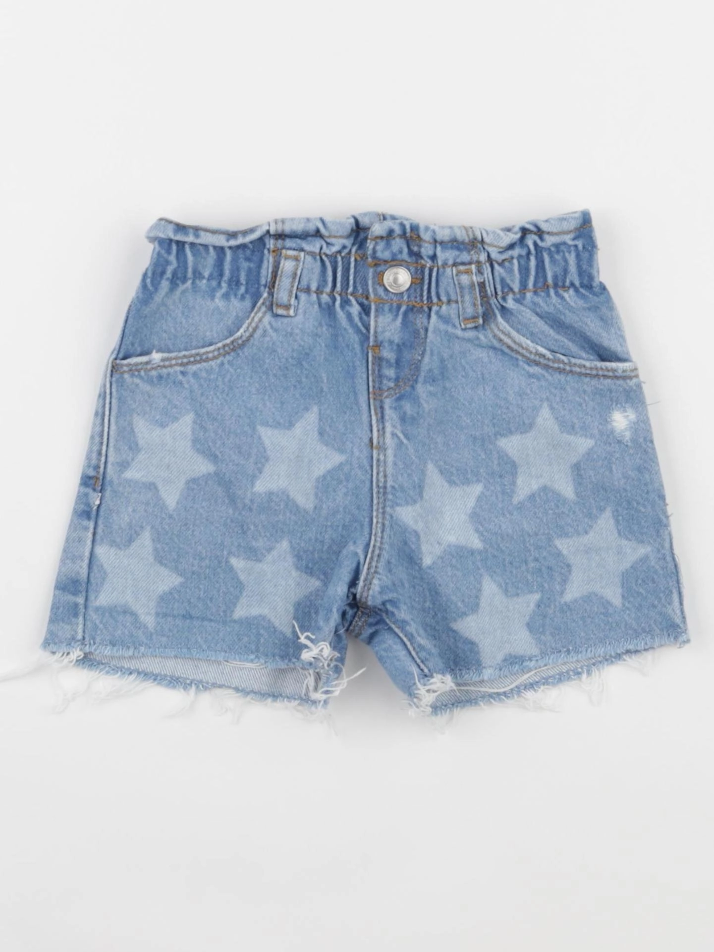 Zara - short bleu - 3/4 ans