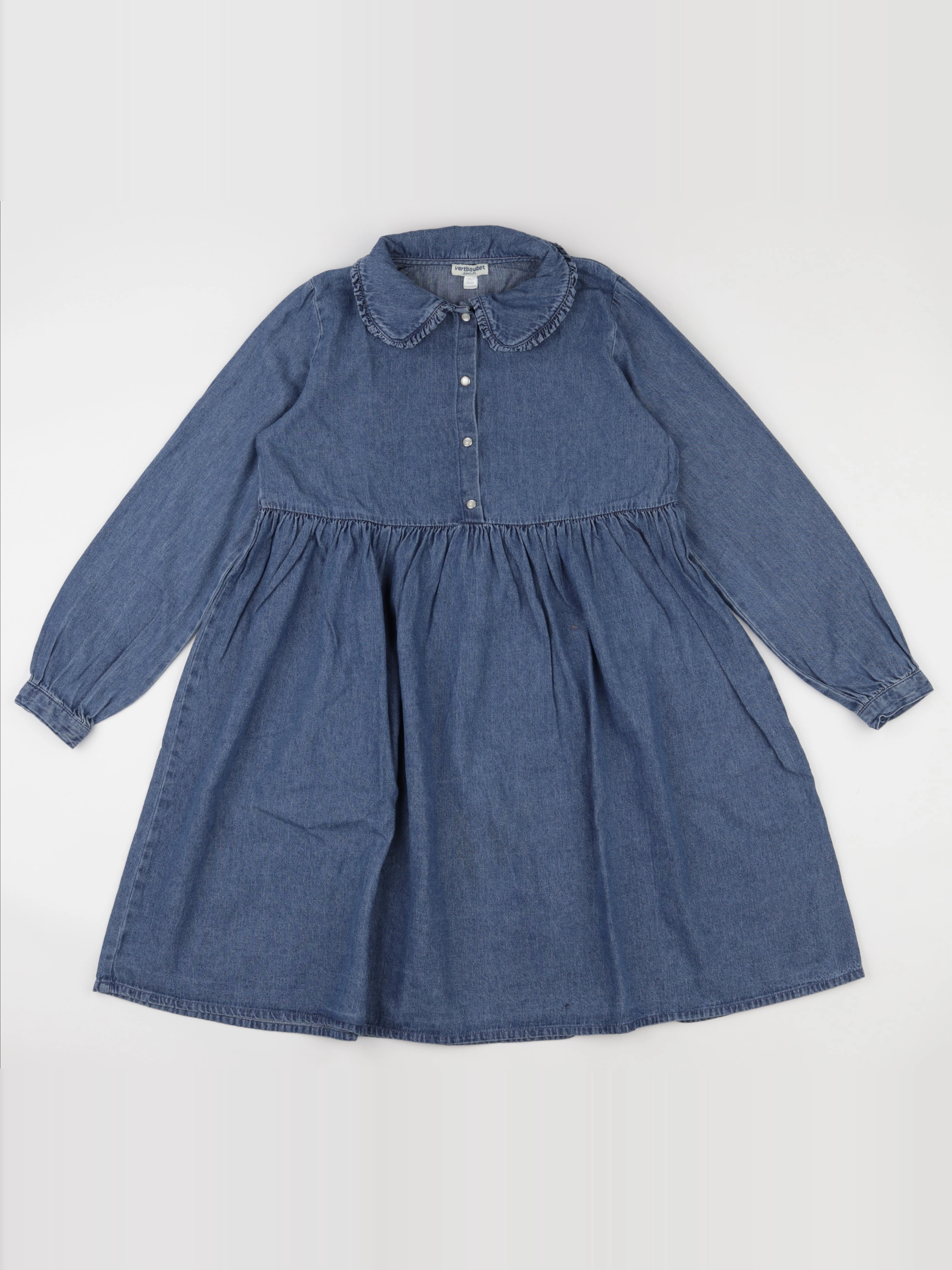 Vertbaudet - robe bleu - 14 ans