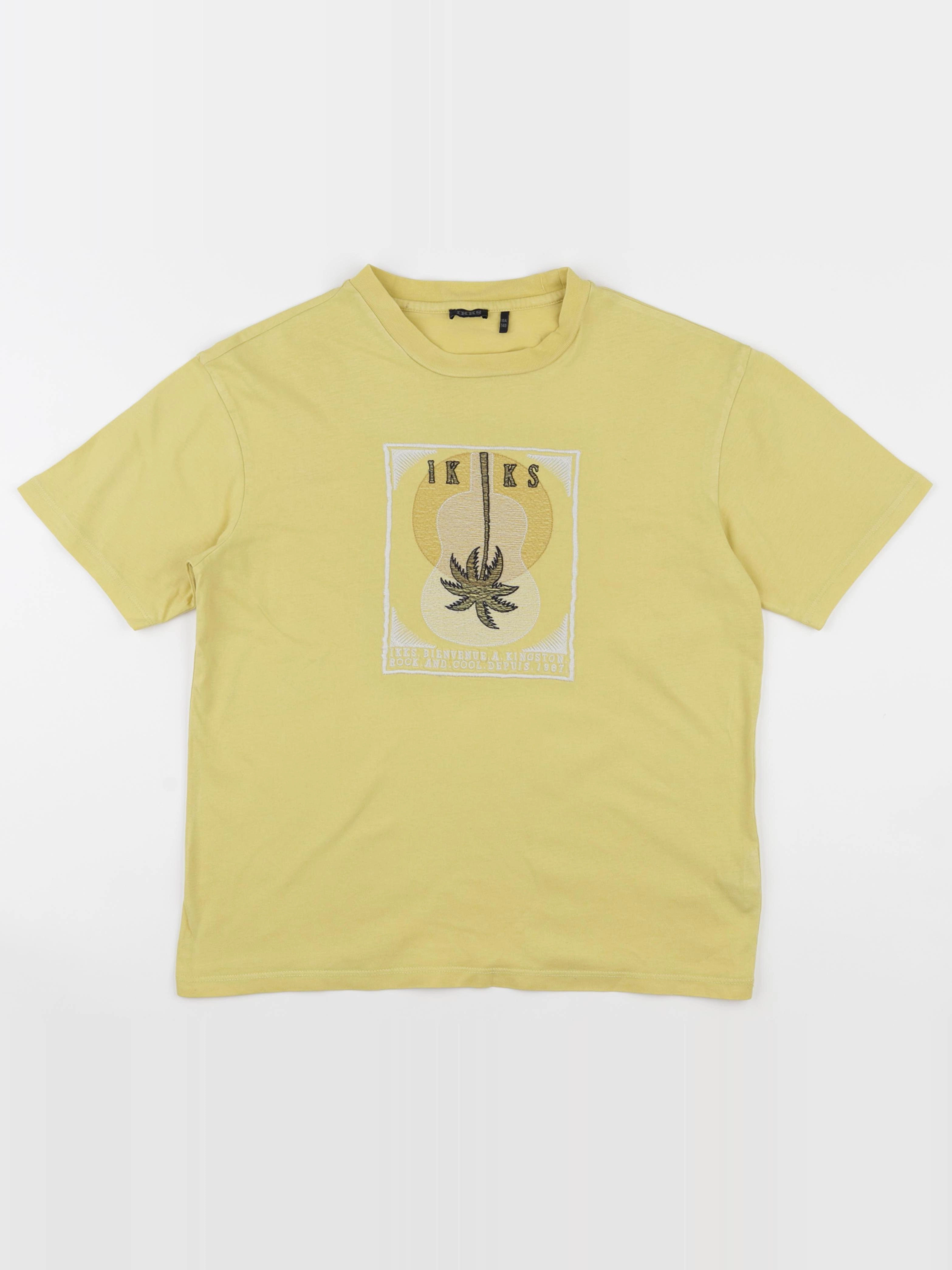 IKKS - tee-shirt jaune - 10 ans