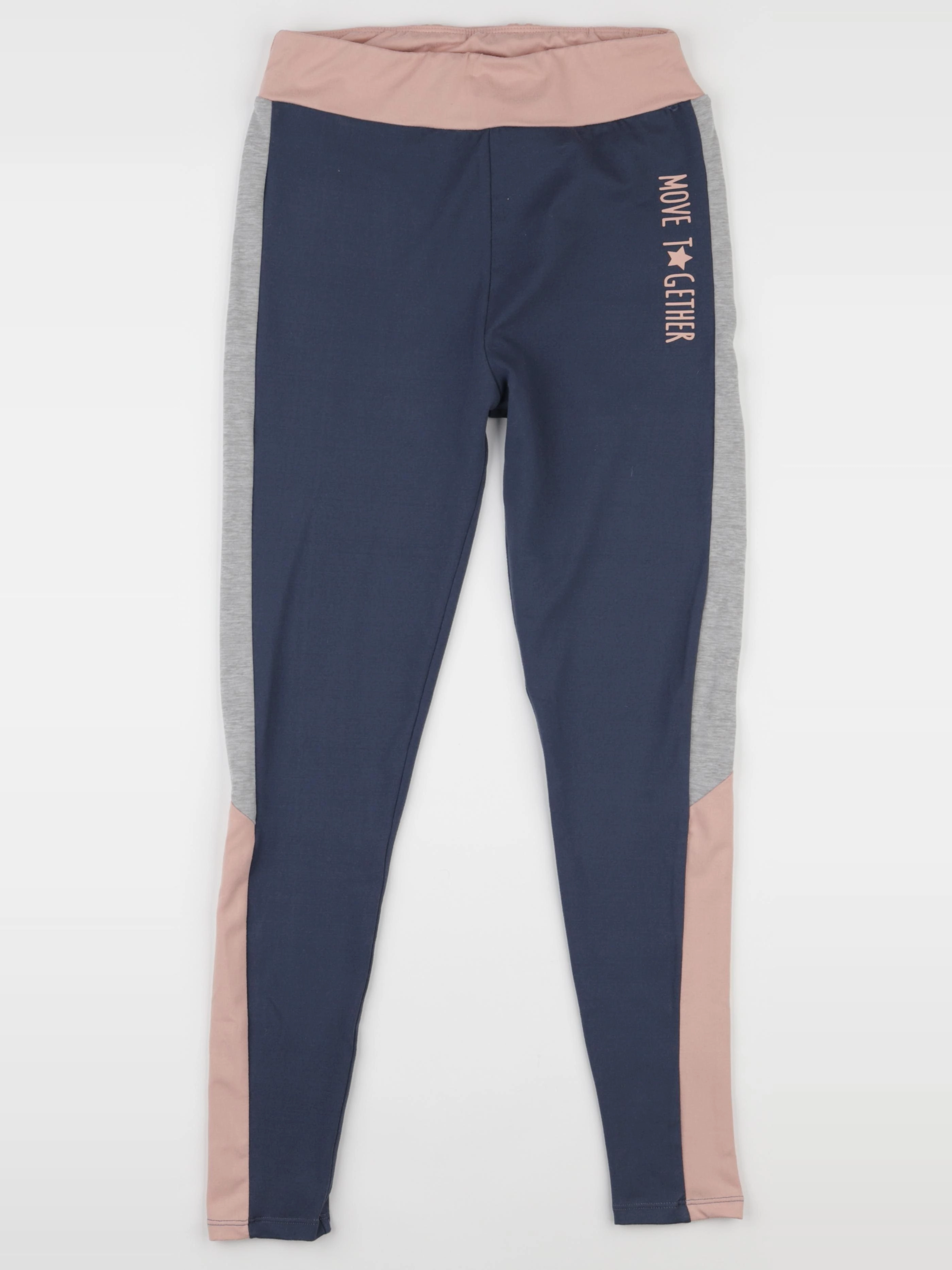 Vertbaudet - legging bleu - 12 ans