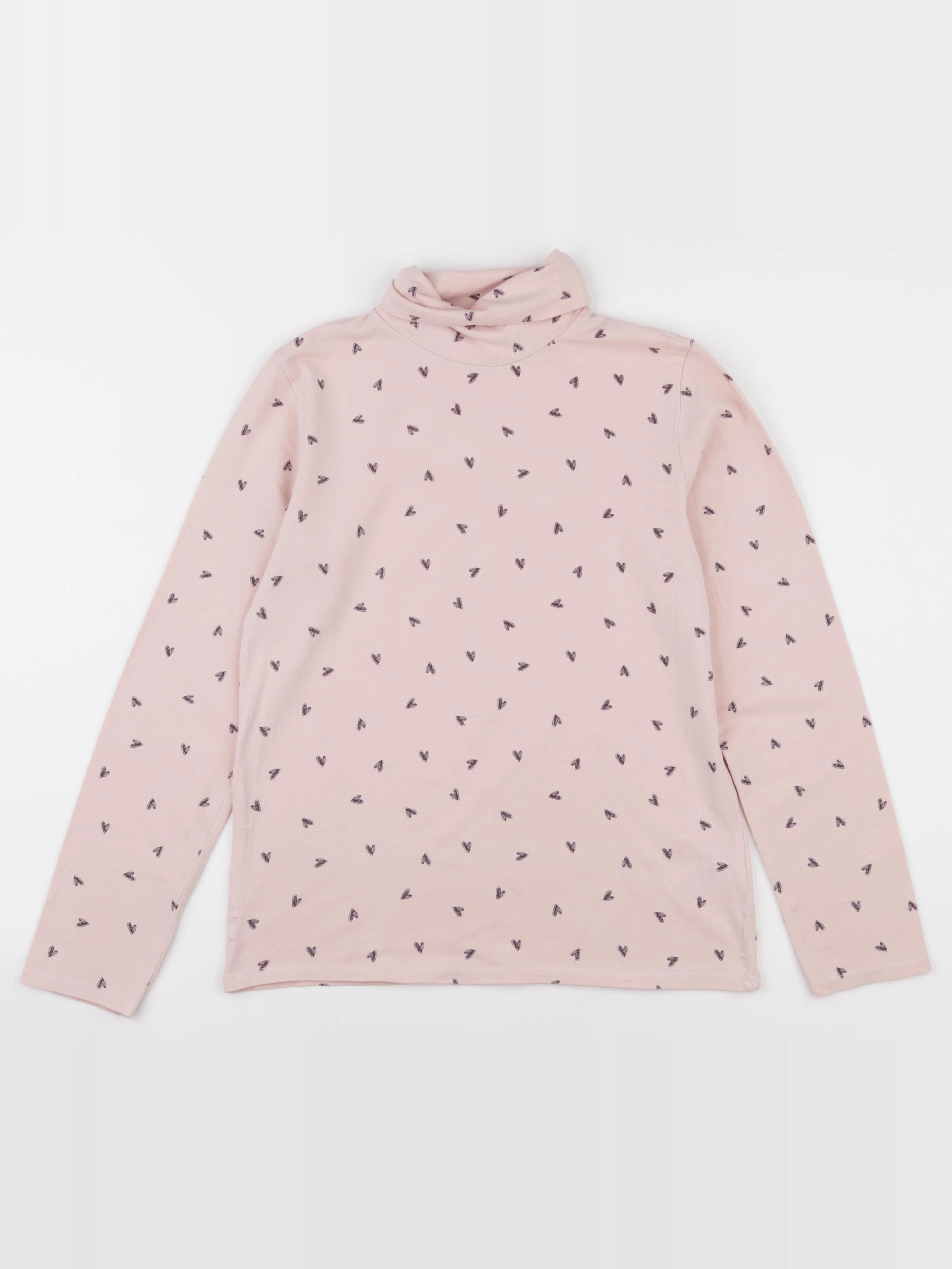 Vertbaudet - sous-pull rose - 12 ans