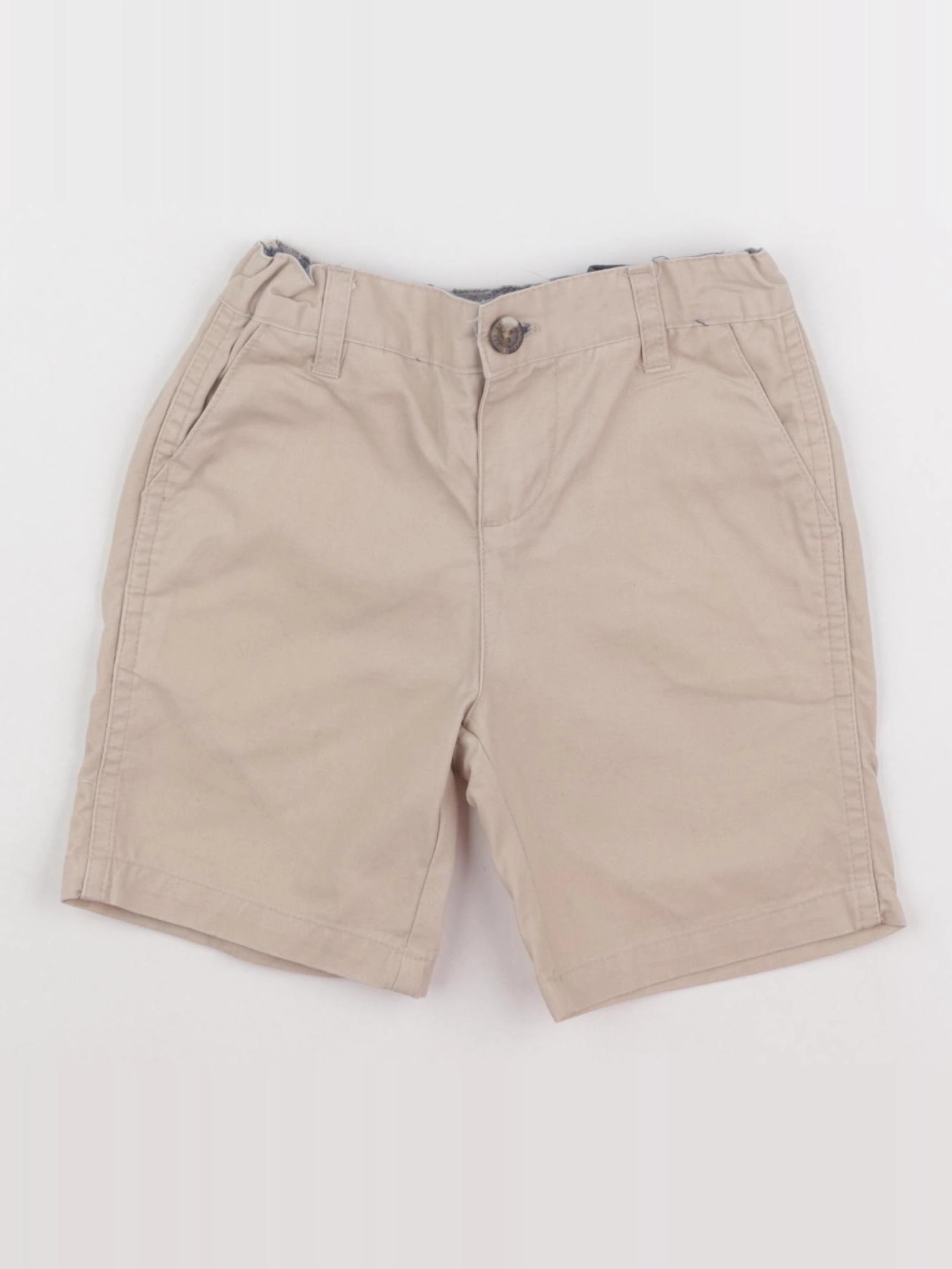 Vertbaudet - short beige - 2 ans