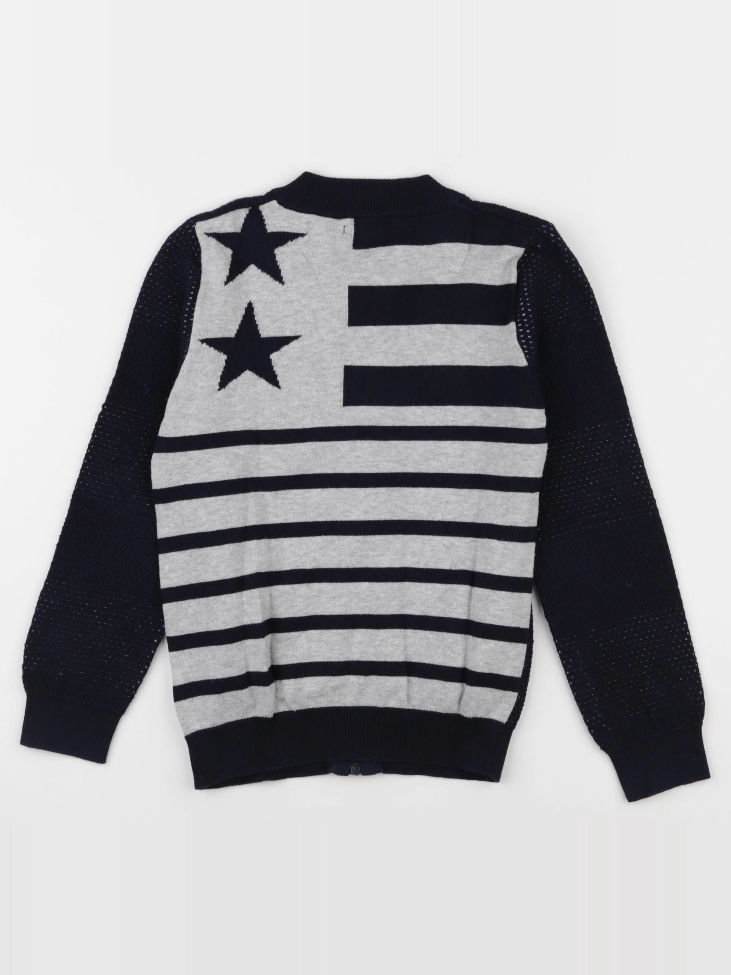 IKKS - gilet bleu - 8 ans