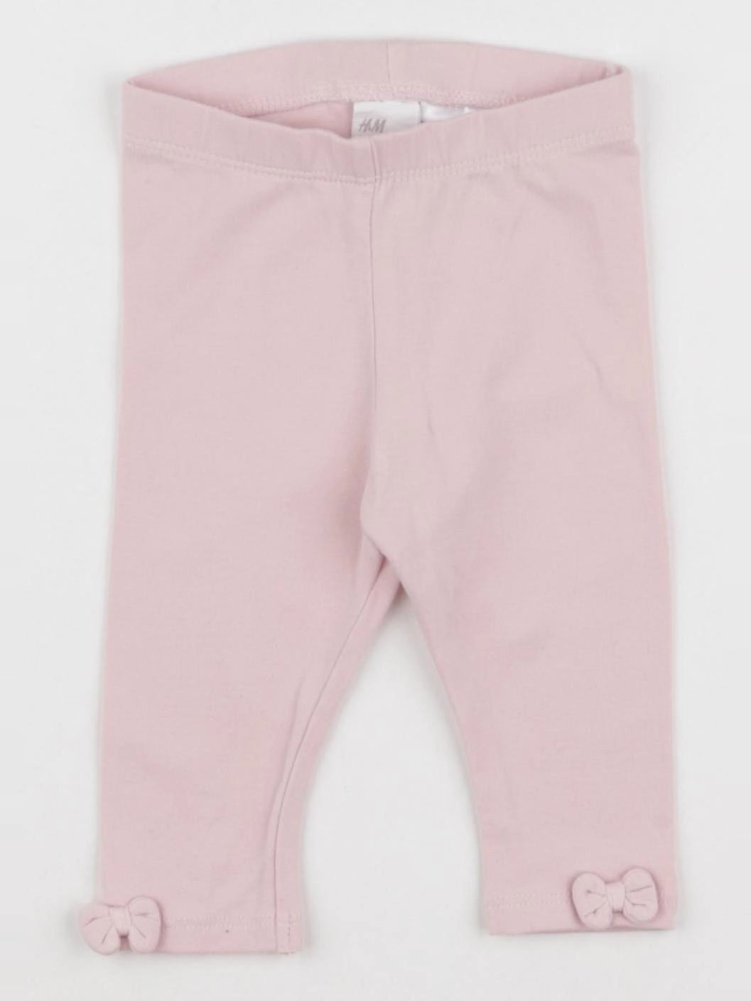 H&M - legging rose - 2/4 mois