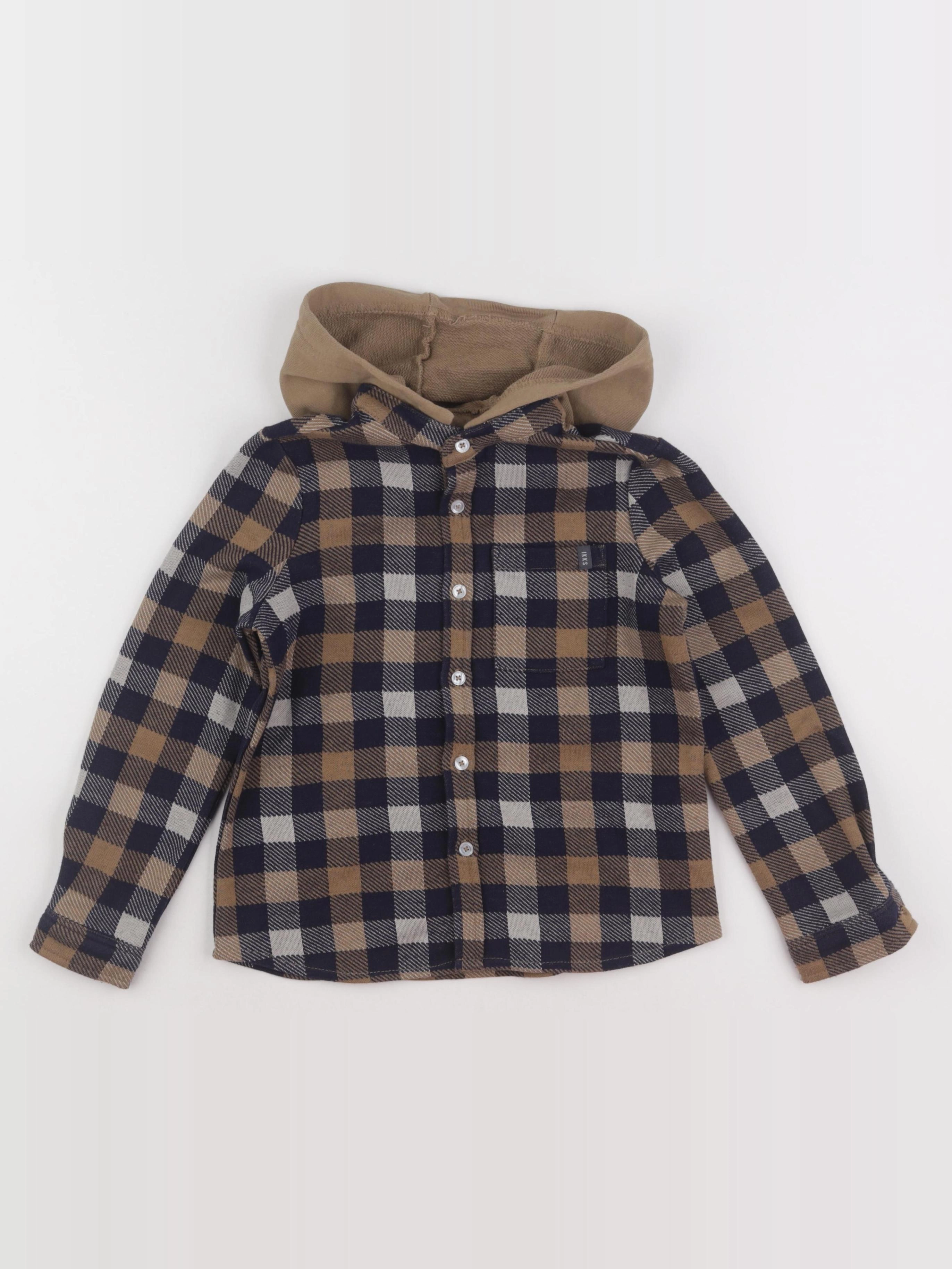 IKKS - chemise marron - 5 ans