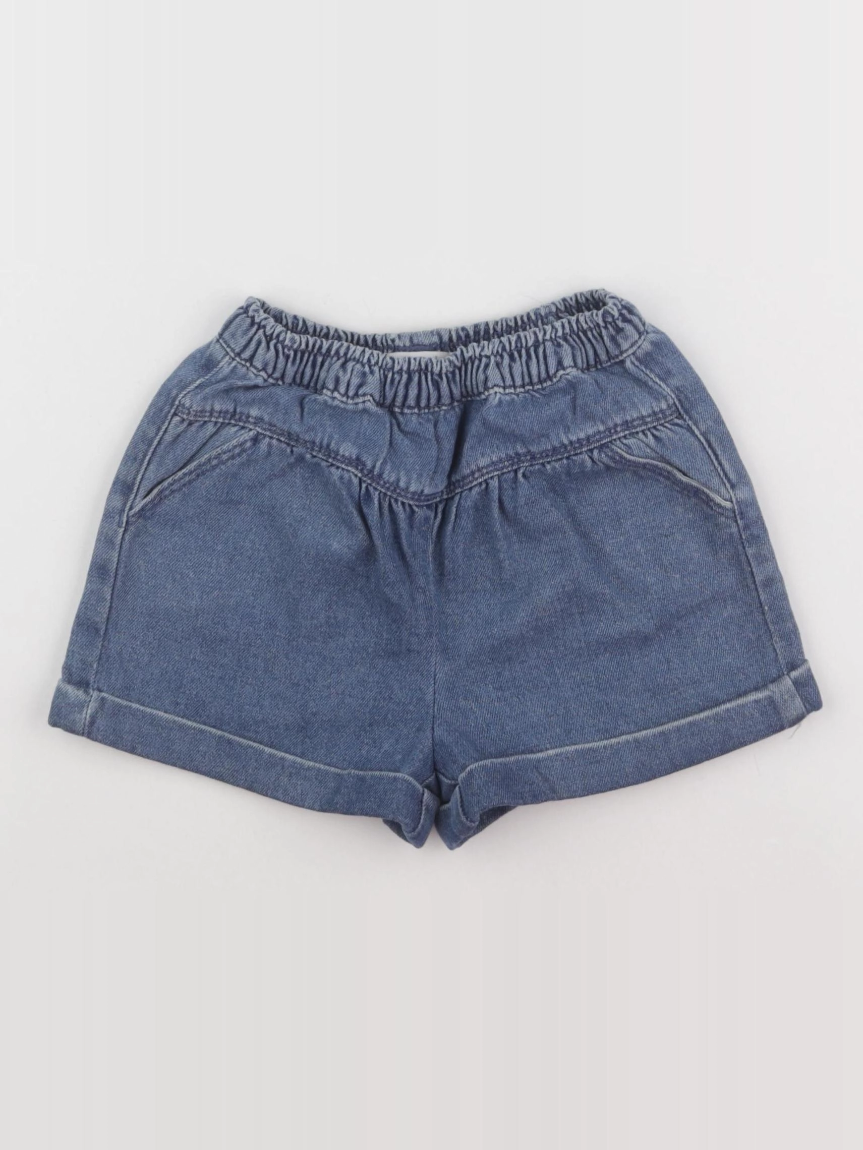 Vertbaudet - short bleu - 36 mois