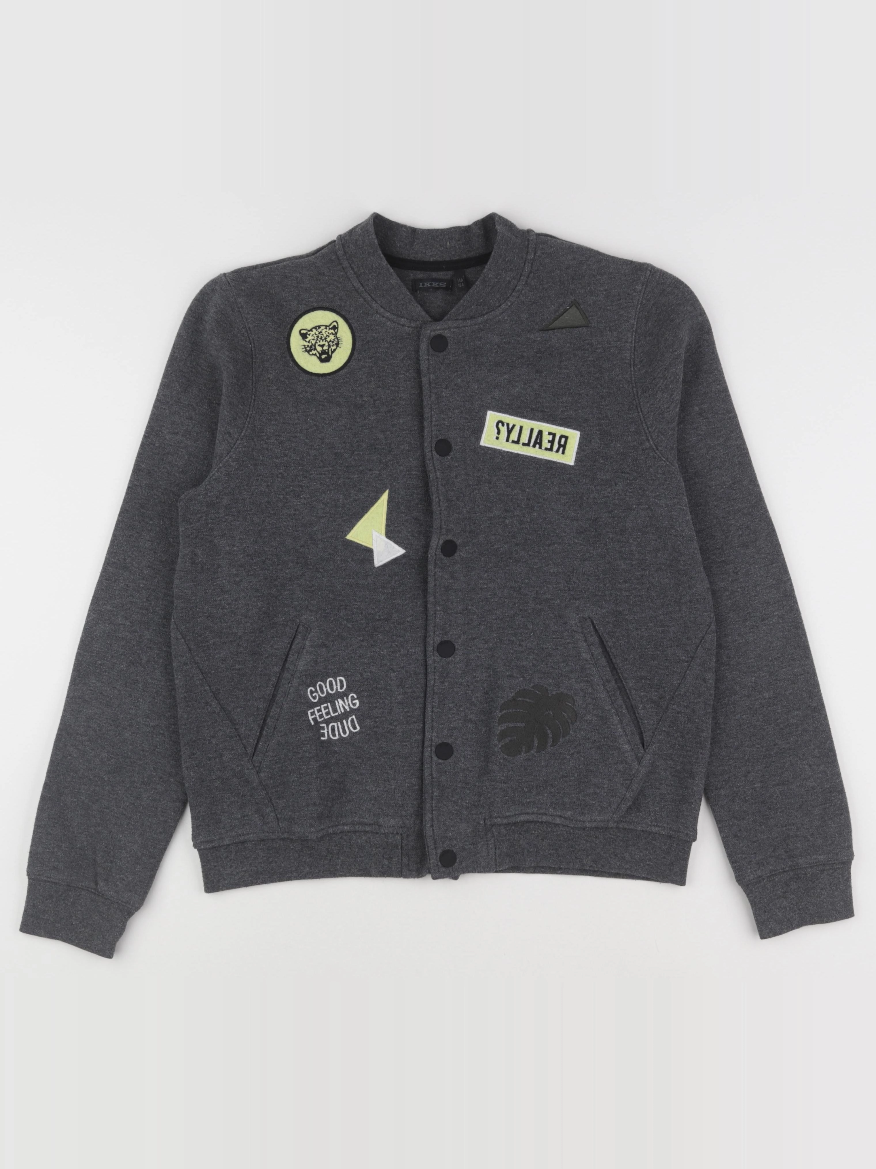 IKKS - veste gris - 14 ans