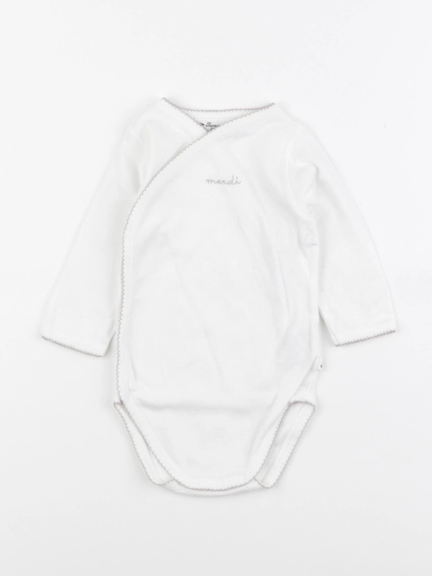 Bonpoint - body blanc - 6 mois